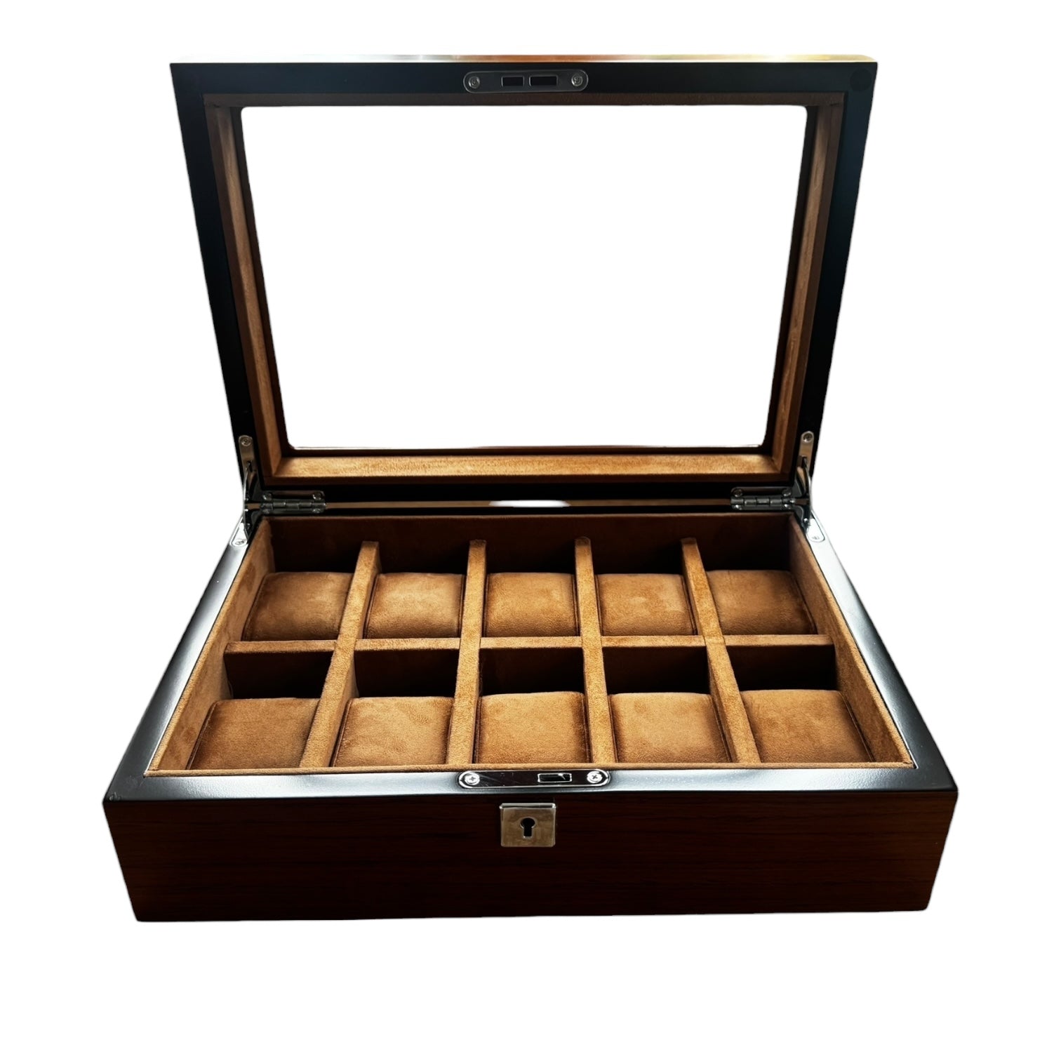 Heritage 10 Watch Box - Chestnut Brown