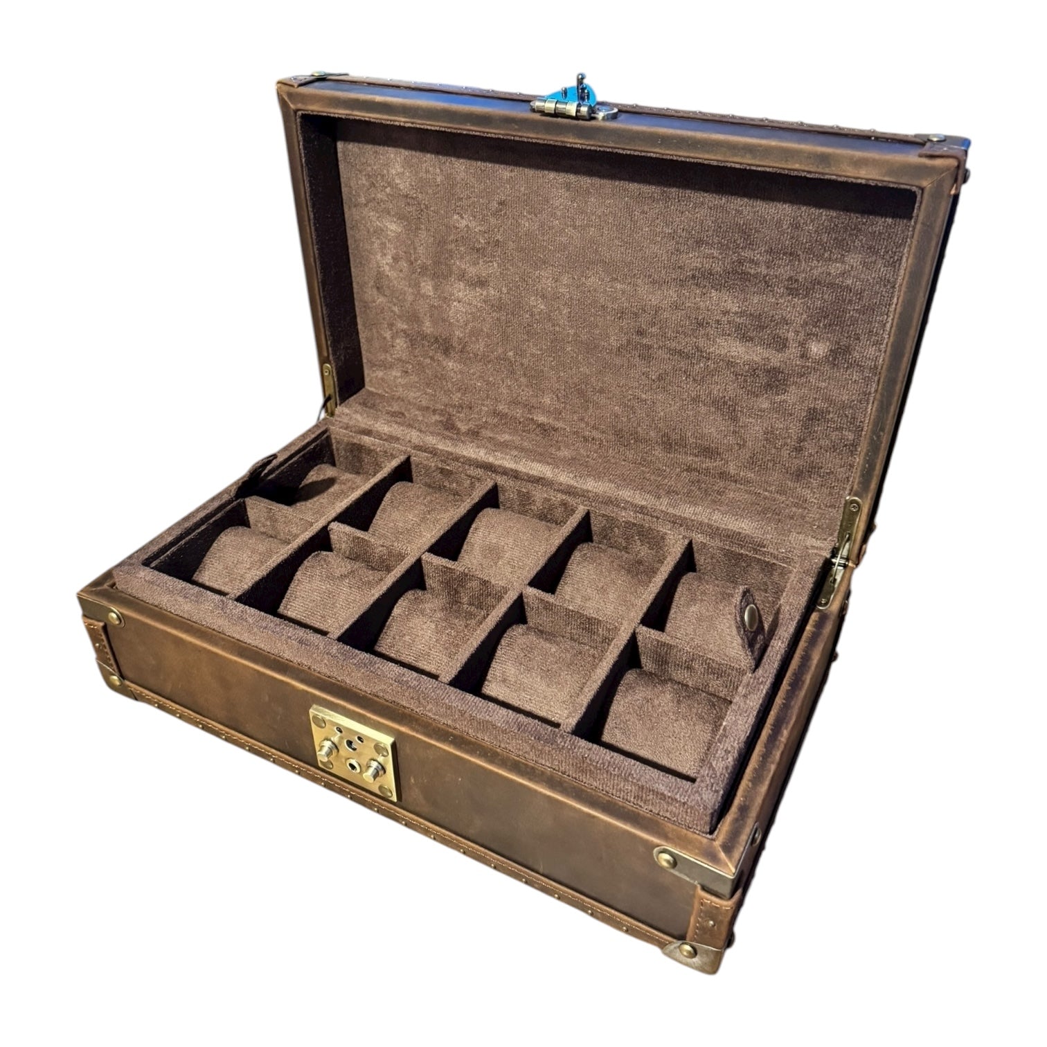 Burlington Chest 10 Watch - Bourbon Leather