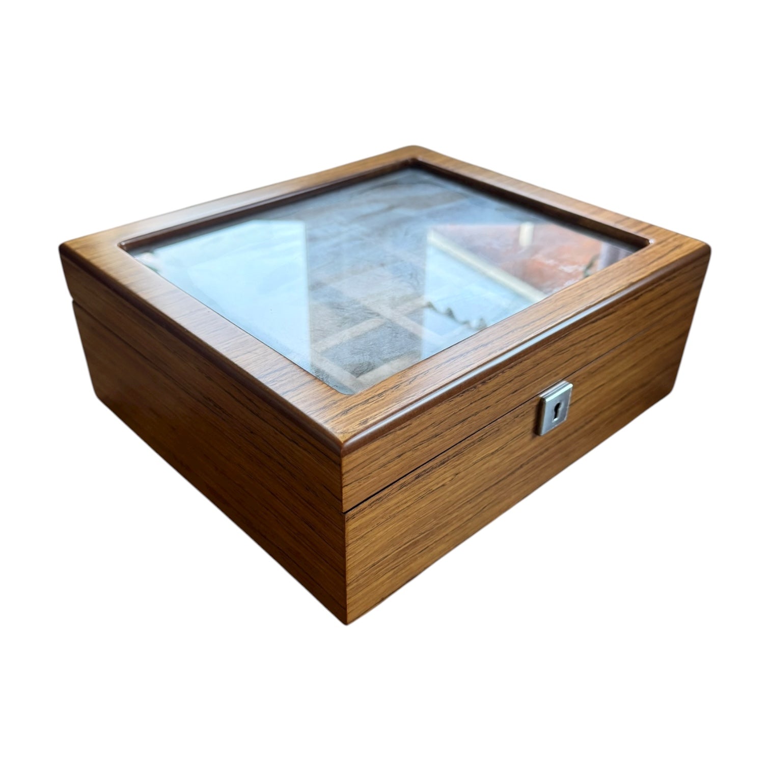 Heritage 8 Watch Box - Chestnut Brown