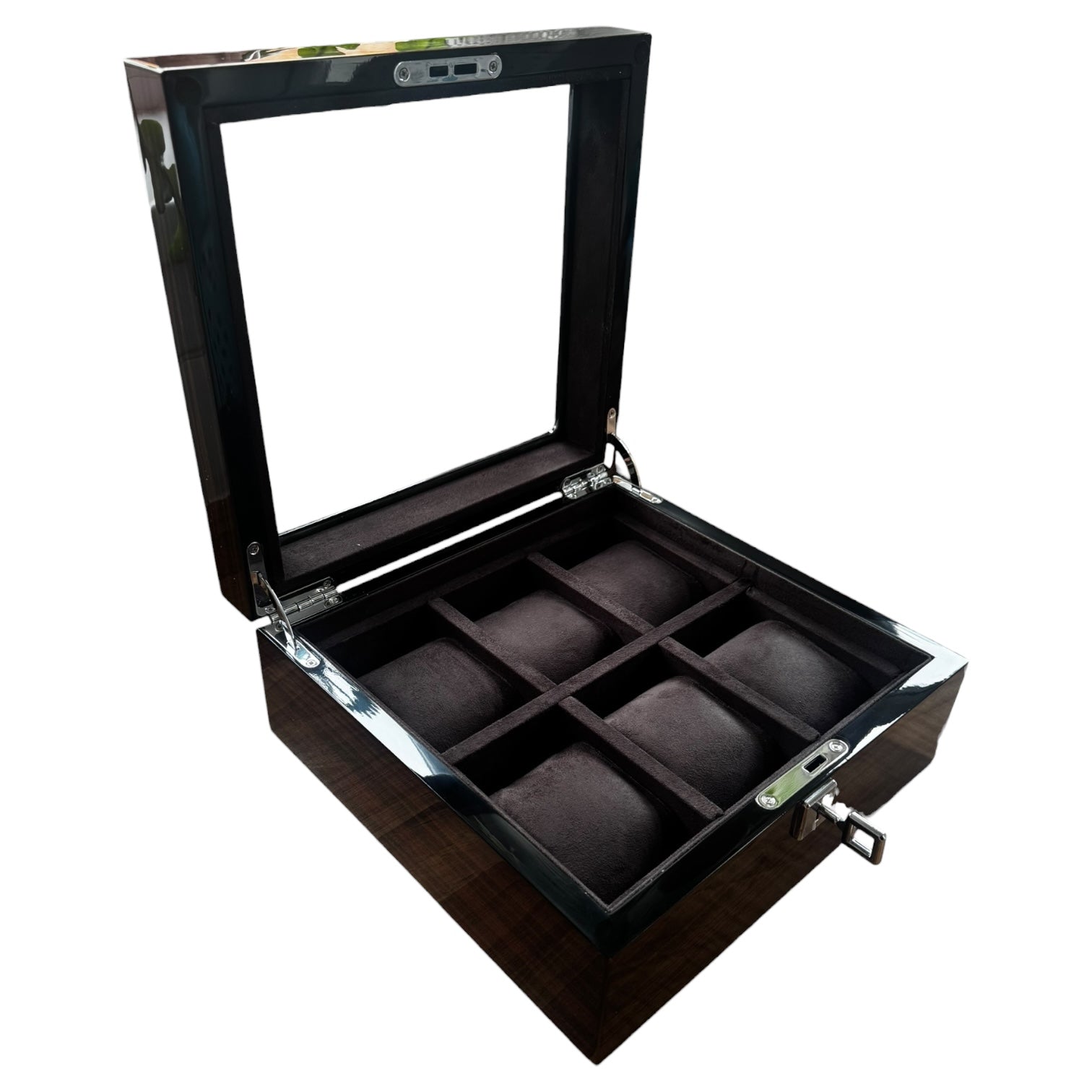 Heritage 6 Watch Box - Espresso Black