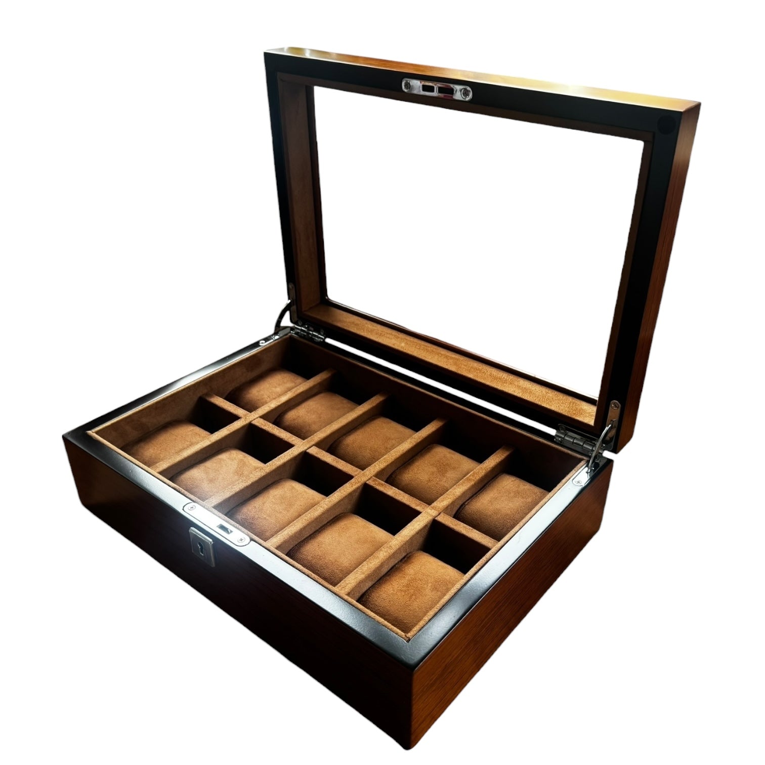 Heritage 10 Watch Box - Chestnut Brown