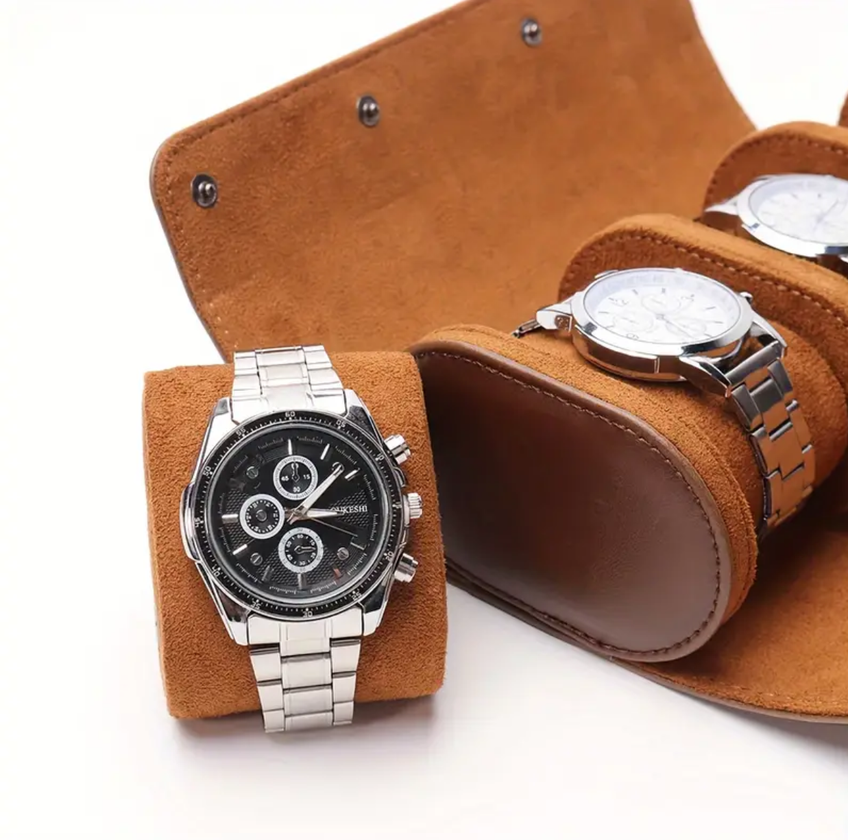 Journey 3 Watch - Tan Brown