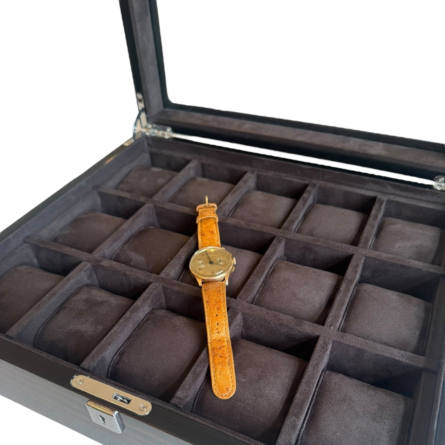 Heritage 15 Watch - Espresso Black