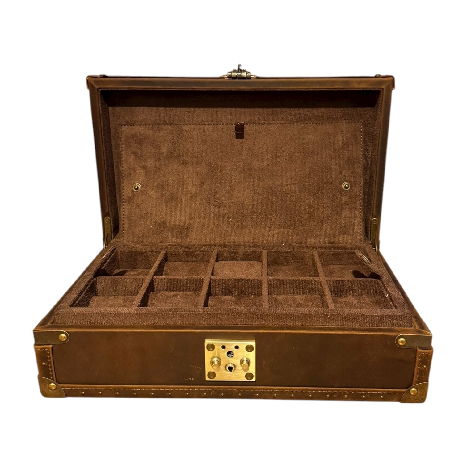 Burlington Chest 10 Watch - Bourbon Leather