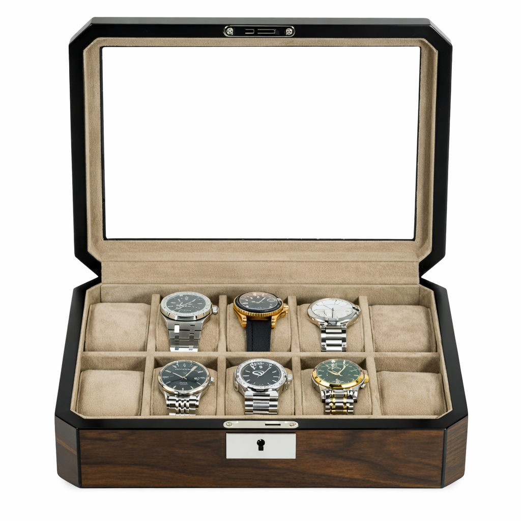 Pavilion 10 Watch Box - Burnished Walnut