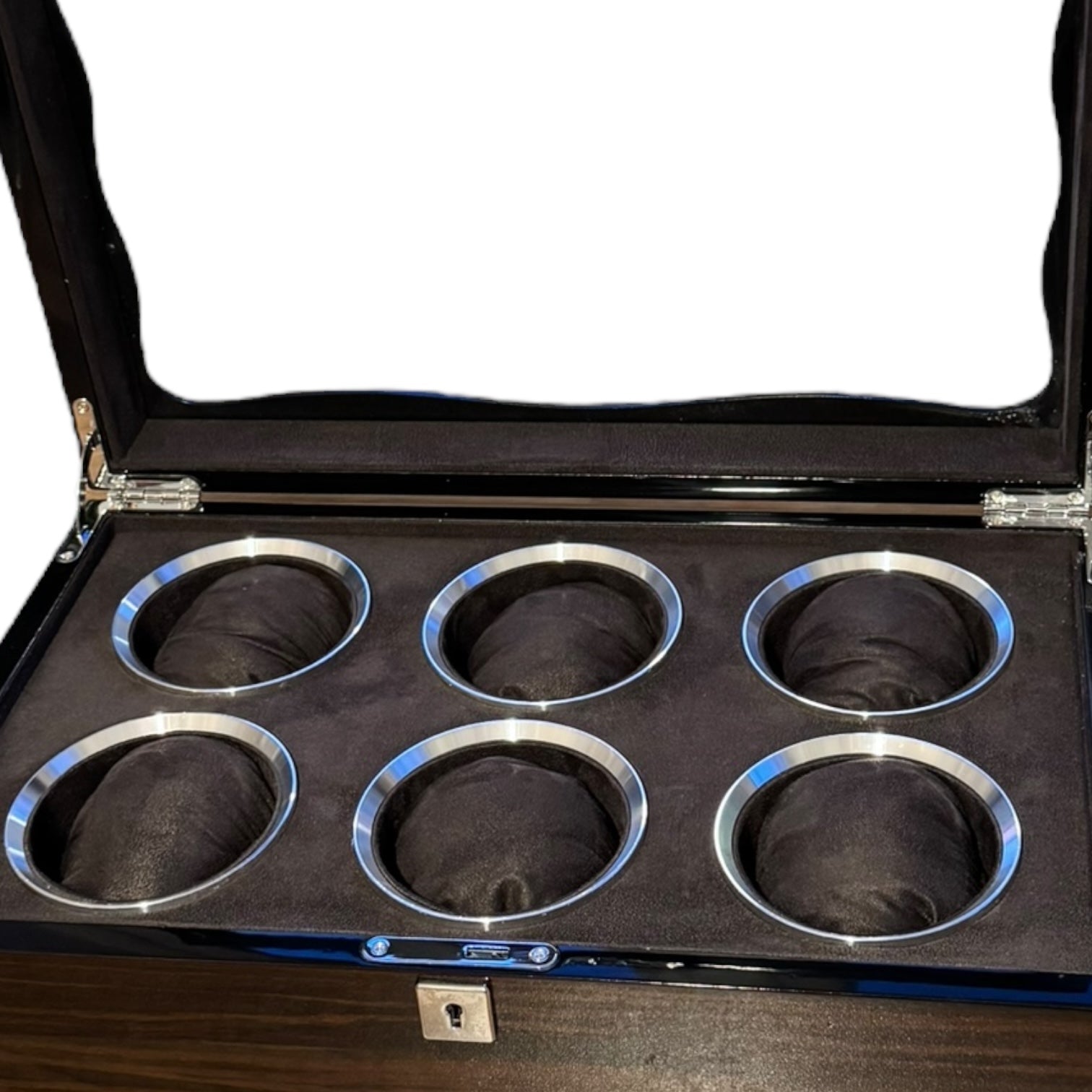 Vanguard Chrome 6 Watch - Walnut Laquered Burl