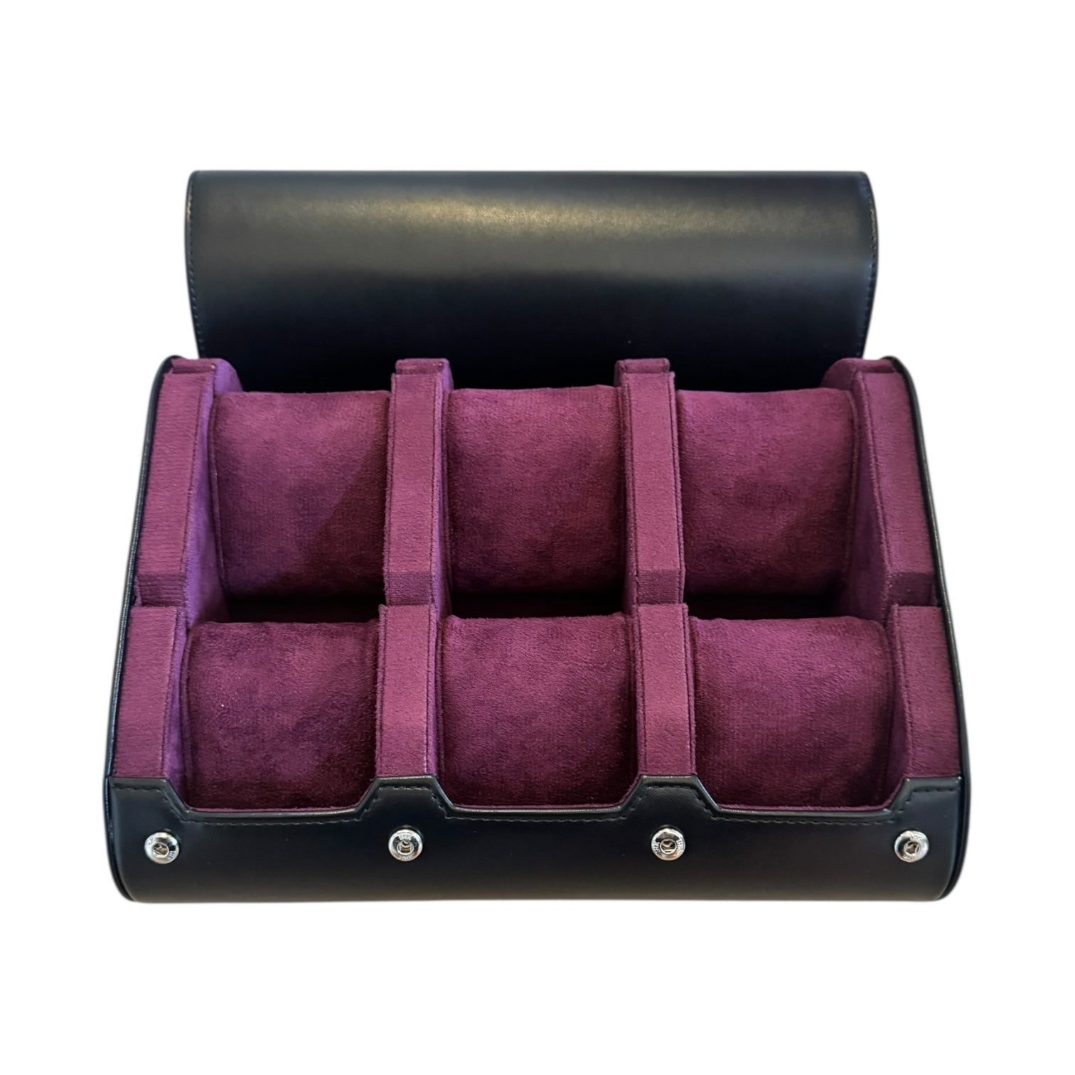 Voyage 6 Watch - Bordeaux Red