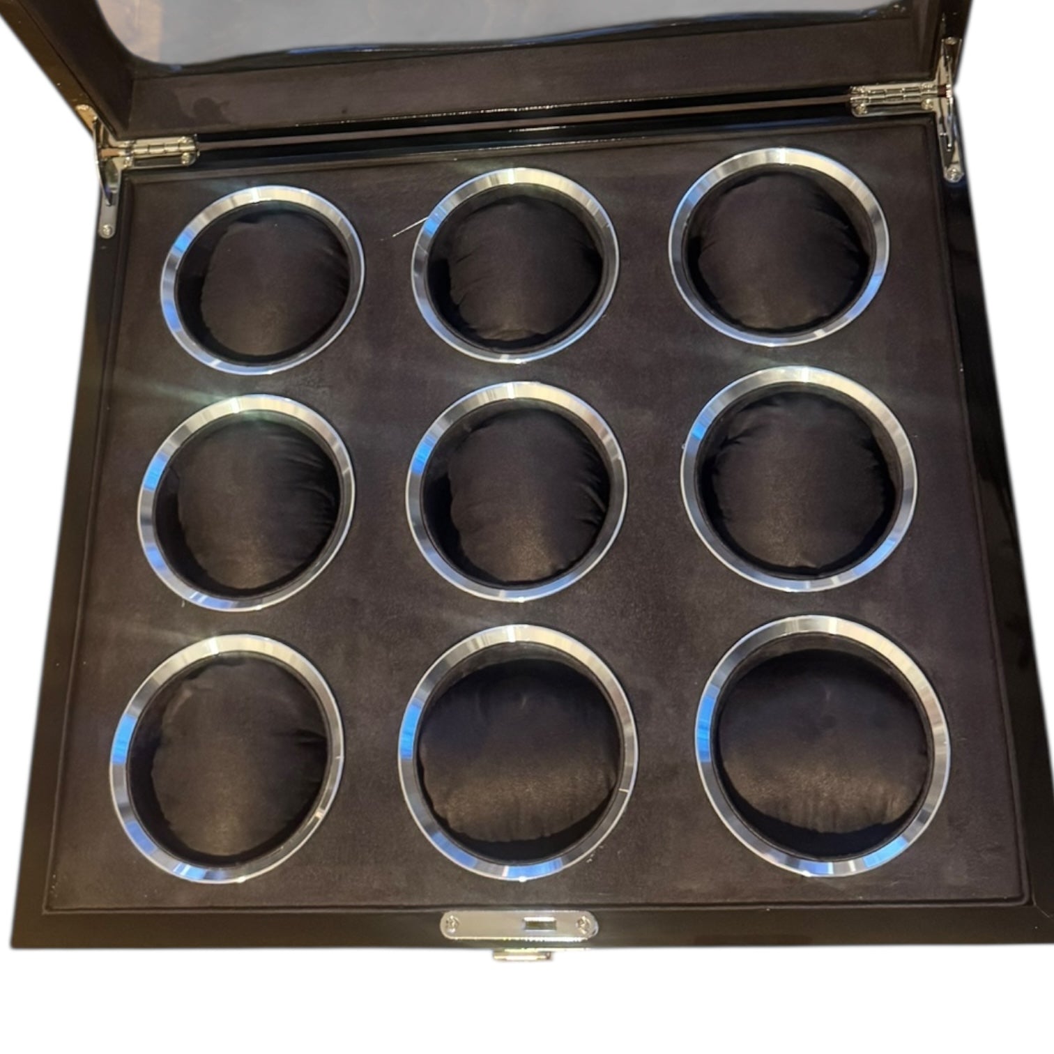 Vanguard Chrome 9 Watch - Walnut Laquered Burl