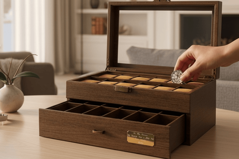 Lux Watch Box Co Watch Box 24 Signature 24 Watch Box - Hampton Brown