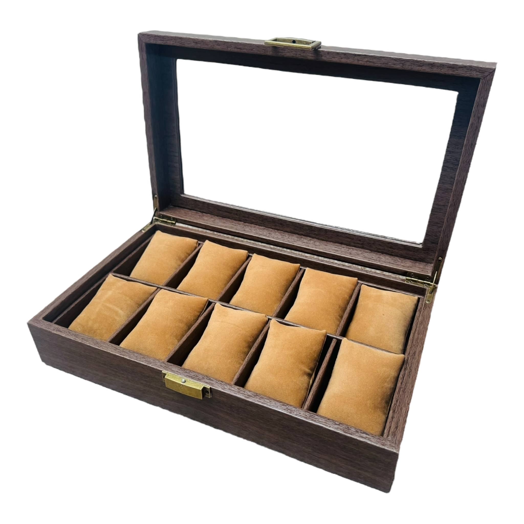 Lux Watch Box Co Watch Box 10 Foundry 10 Watch Box - Hampton Brown