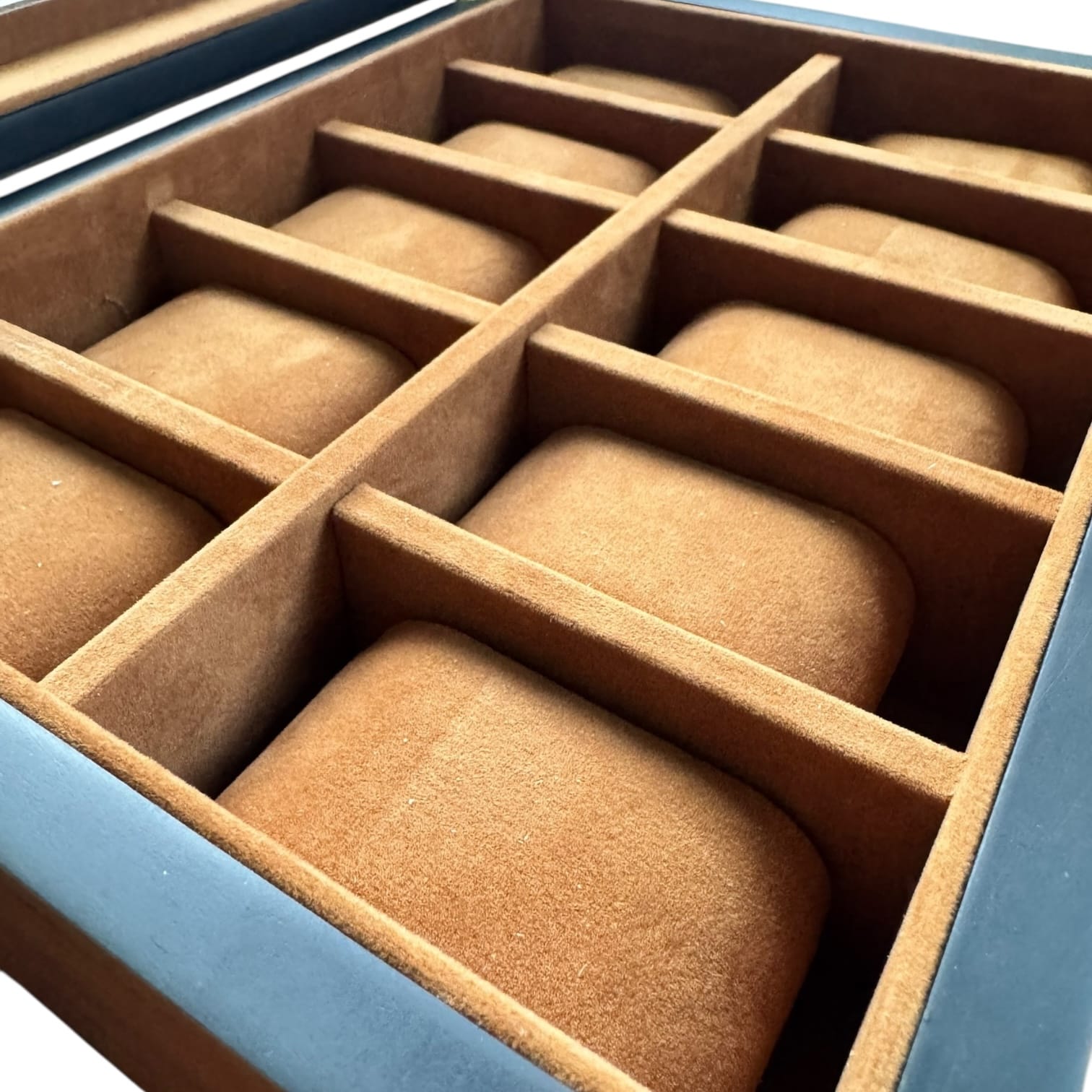 Lux Watch Box Co Watch Box 10 Heritage 10 Watch Box - Amber Chestnut