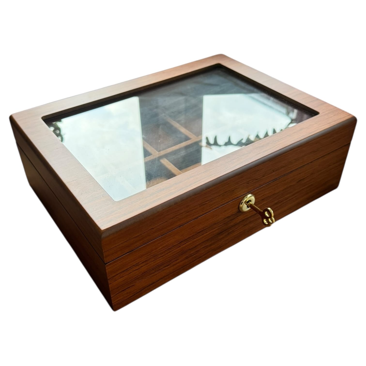 Lux Watch Box Co Watch Box 10 Heritage 10 Watch Box - Amber Chestnut
