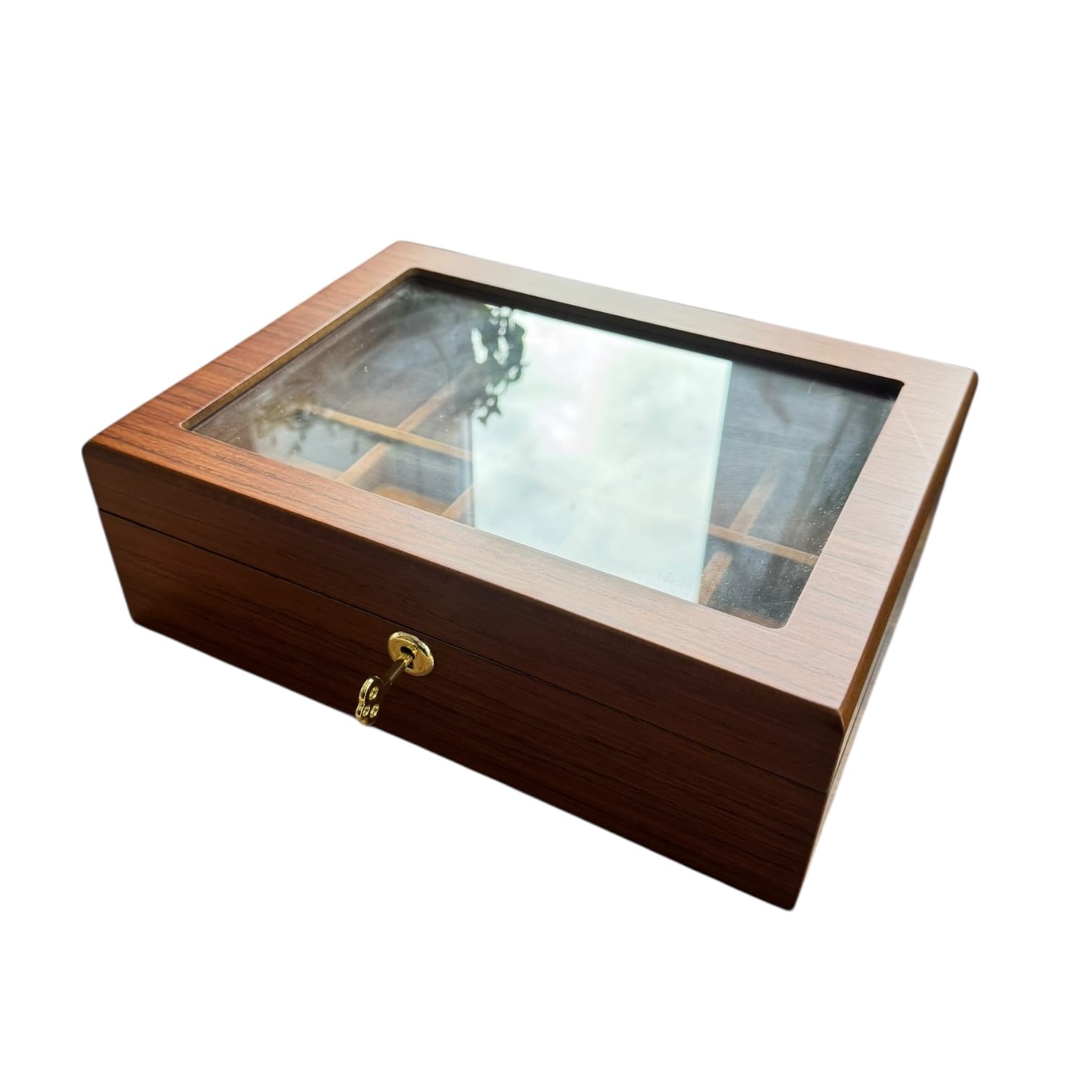 Lux Watch Box Co Watch Box 10 Heritage 10 Watch Box - Amber Chestnut