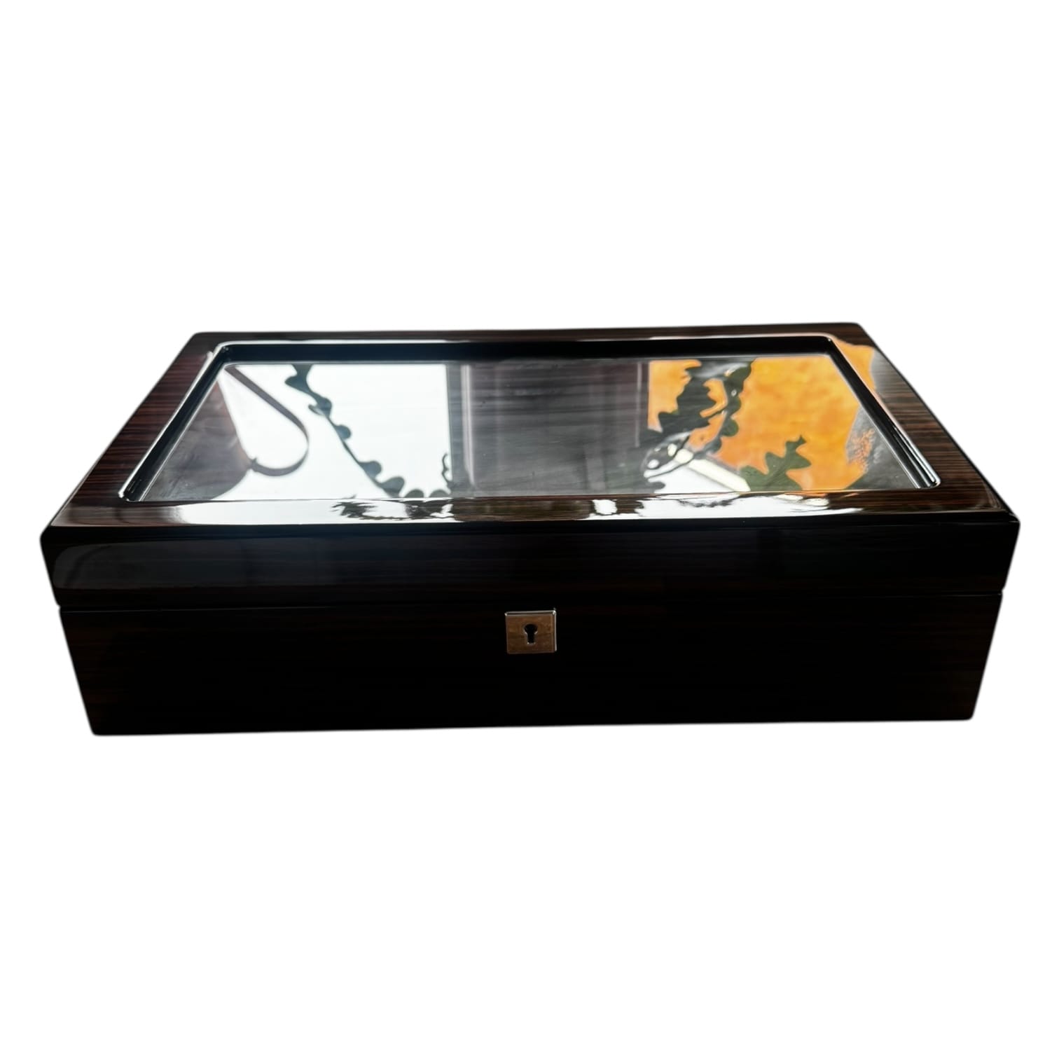 Lux Watch Box Co Watch Box 10 Heritage 10 Watch Box - Espresso Black