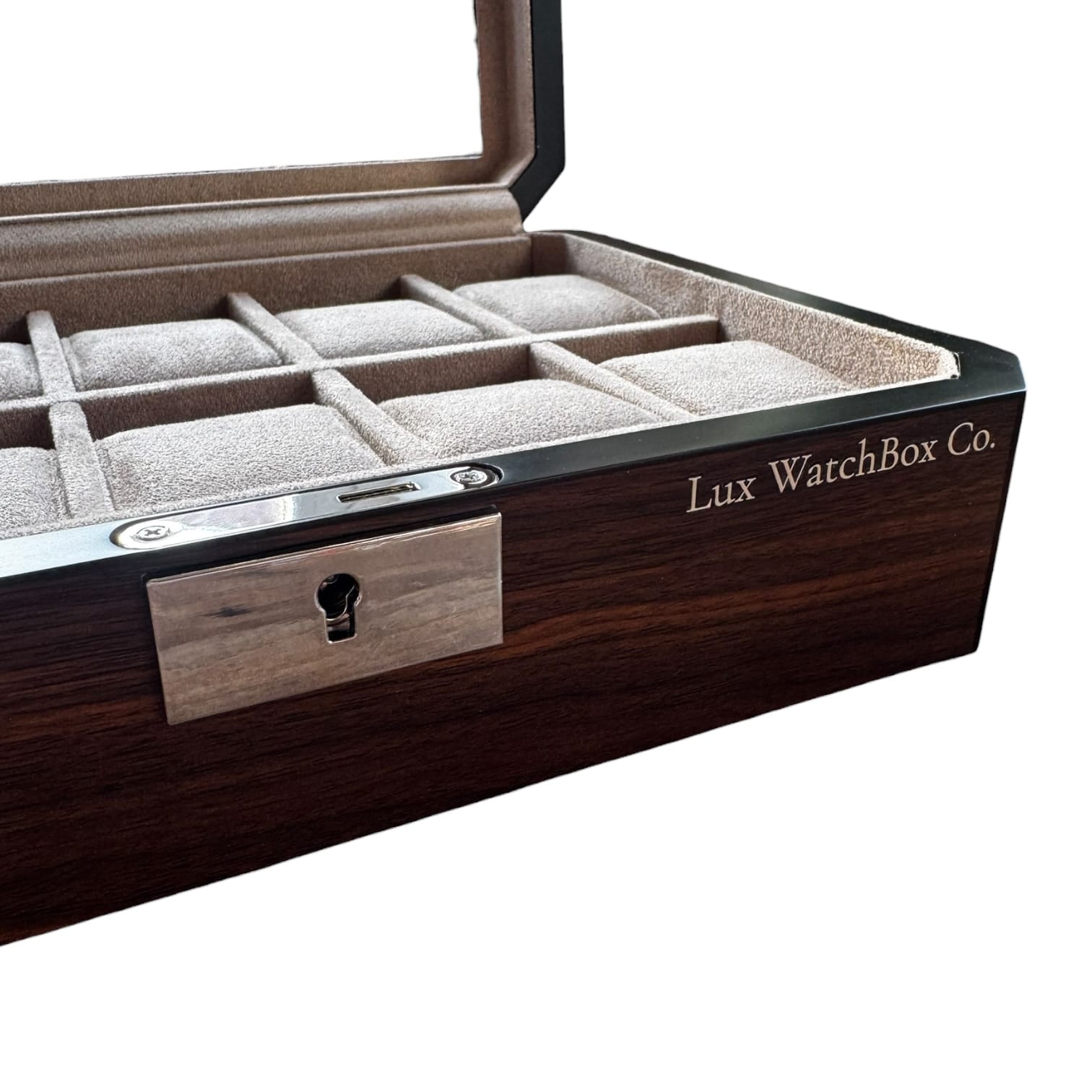 Lux Watch Box Co Watch Box 10 Pavilion 10 Watch Box - Burnished Walnut