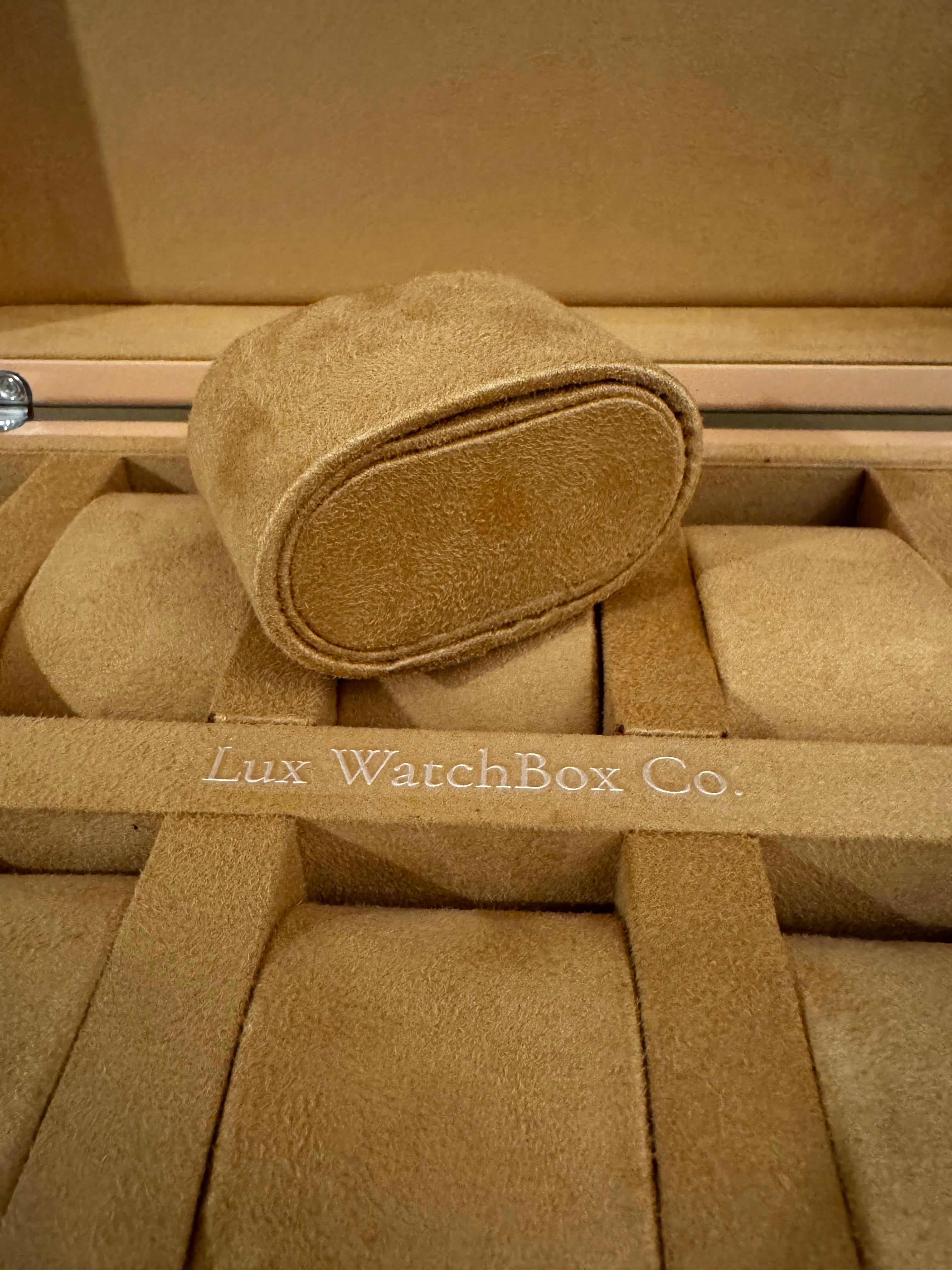 Lux Watch Box Co Watch Box 10 Regency 10 Watch Box - Forest Green