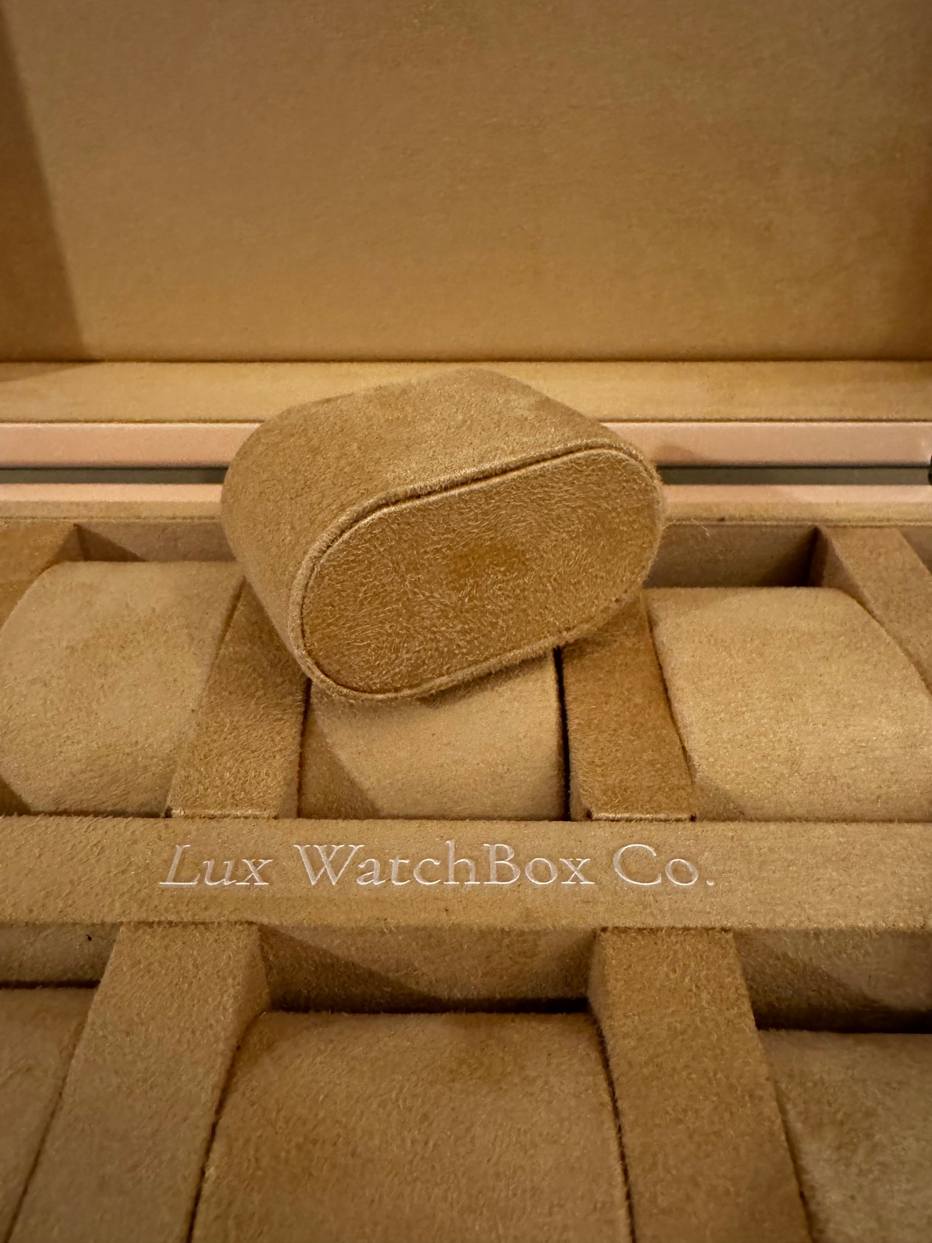Lux Watch Box Co Watch Box 10 Regency 10 Watch Box - Forest Green
