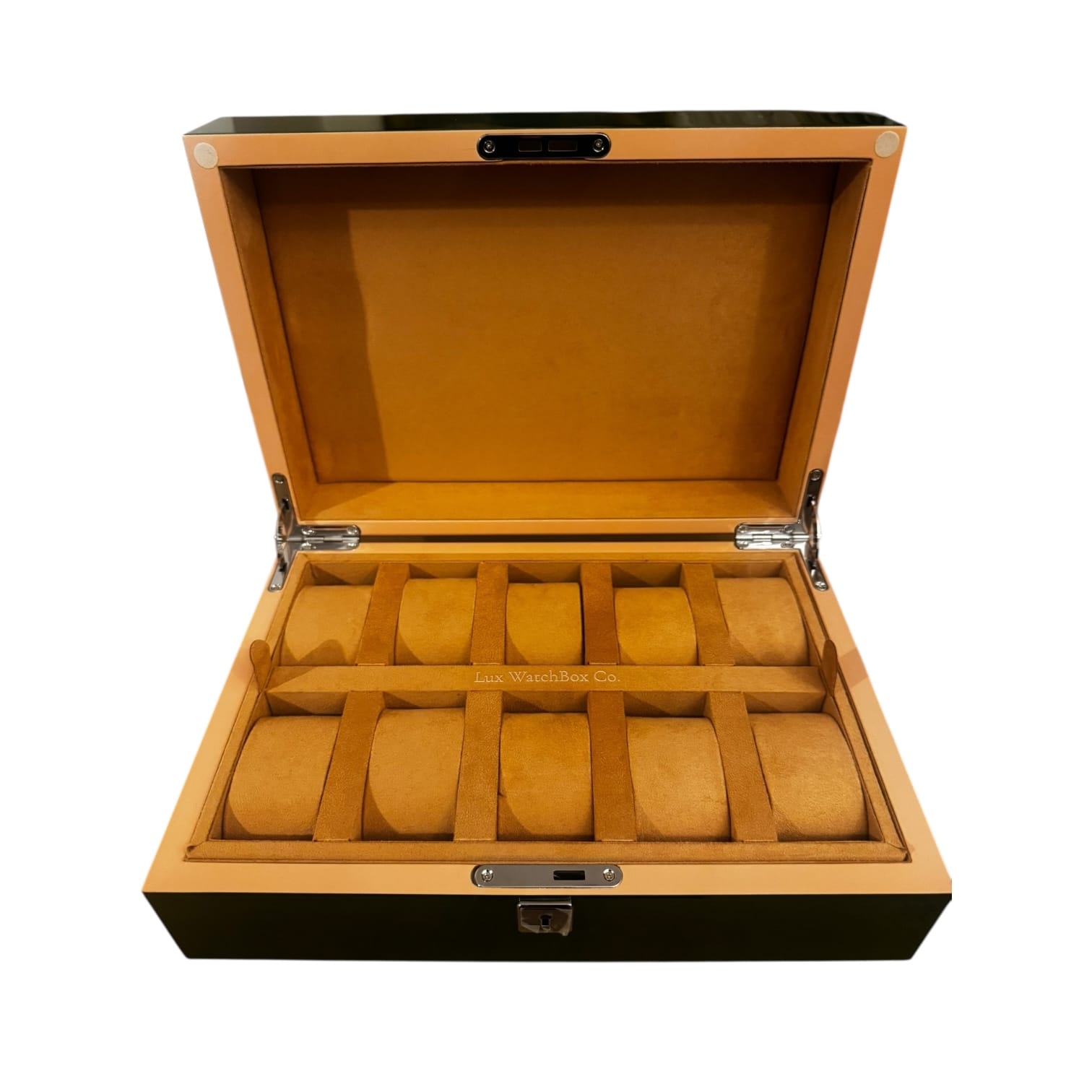 Lux Watch Box Co Watch Box 10 Regency 10 Watch Box - Forest Green