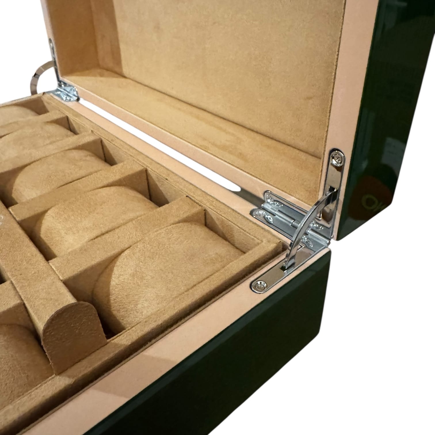Lux Watch Box Co Watch Box 10 Regency 10 Watch Box - Forest Green