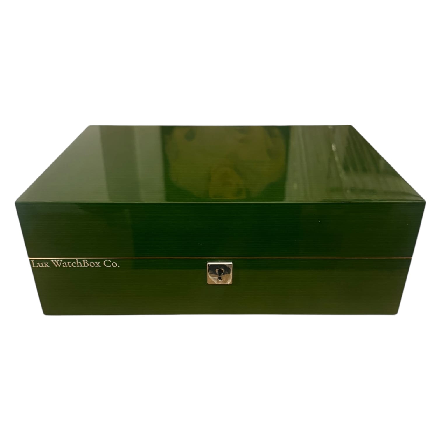Lux Watch Box Co Watch Box 10 Regency 10 Watch Box - Forest Green