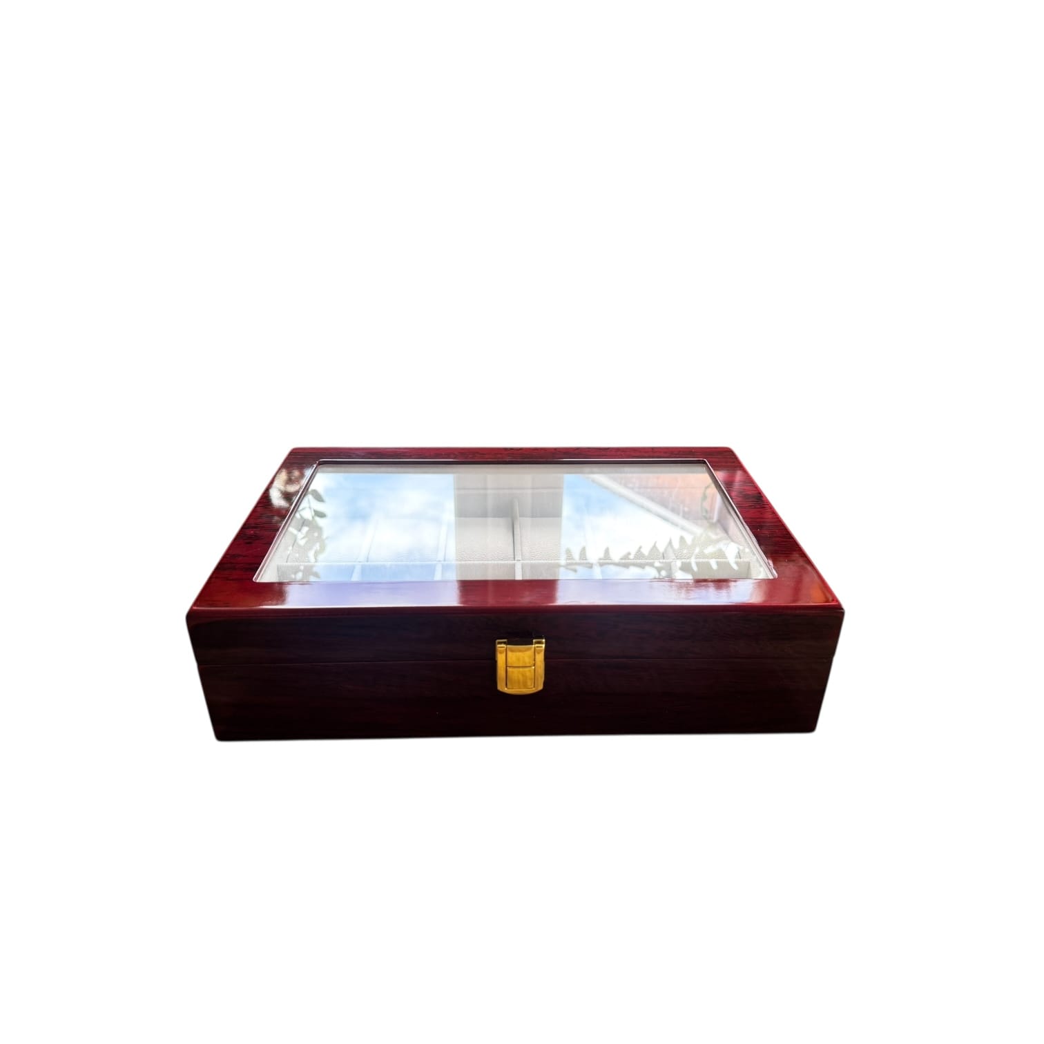 Lux Watch Box Co Watch Box 12 Foundry 12 Watch Box - Cherry Redwood