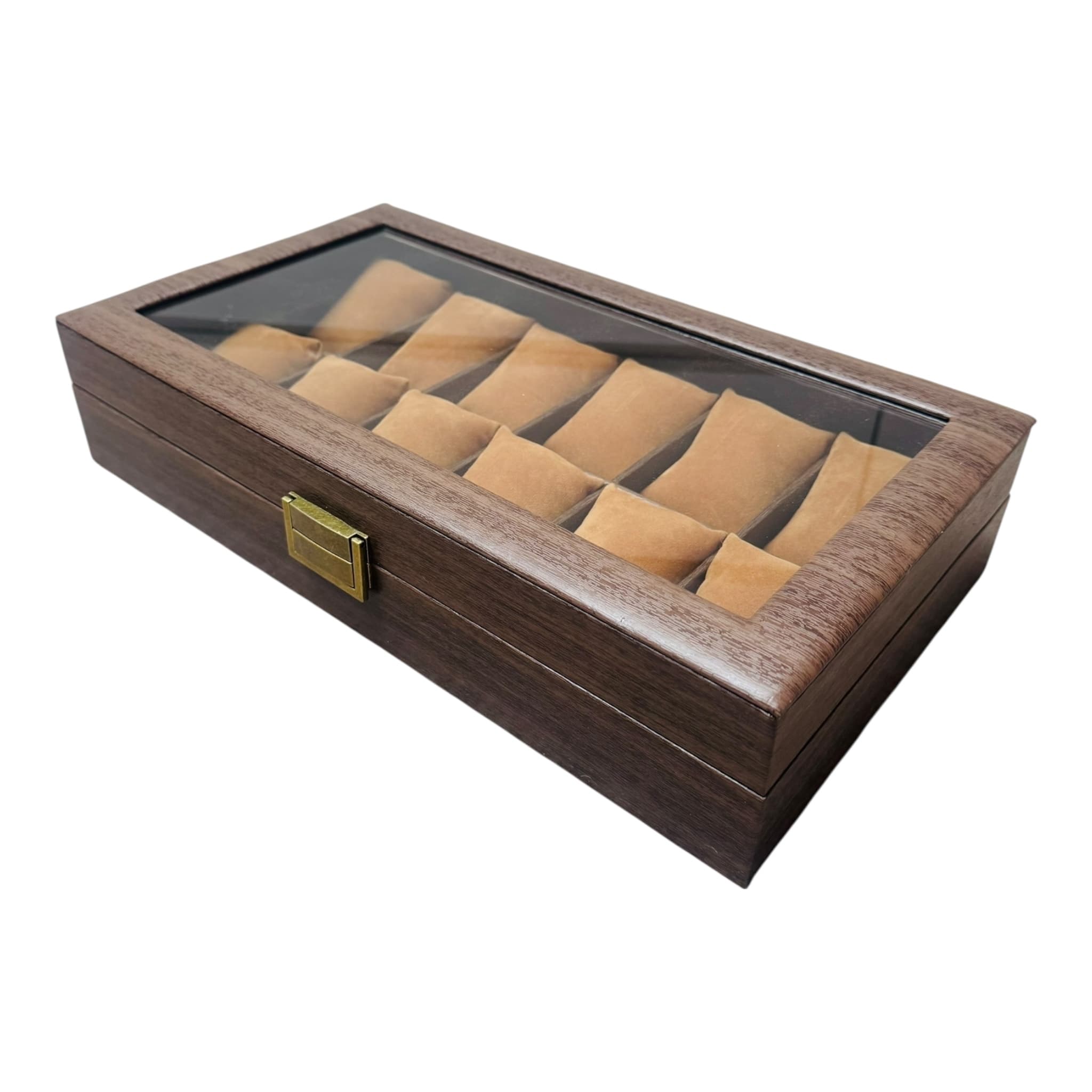 Lux Watch Box Co Watch Box 12 Foundry 12 Watch Box - Hampton Brown