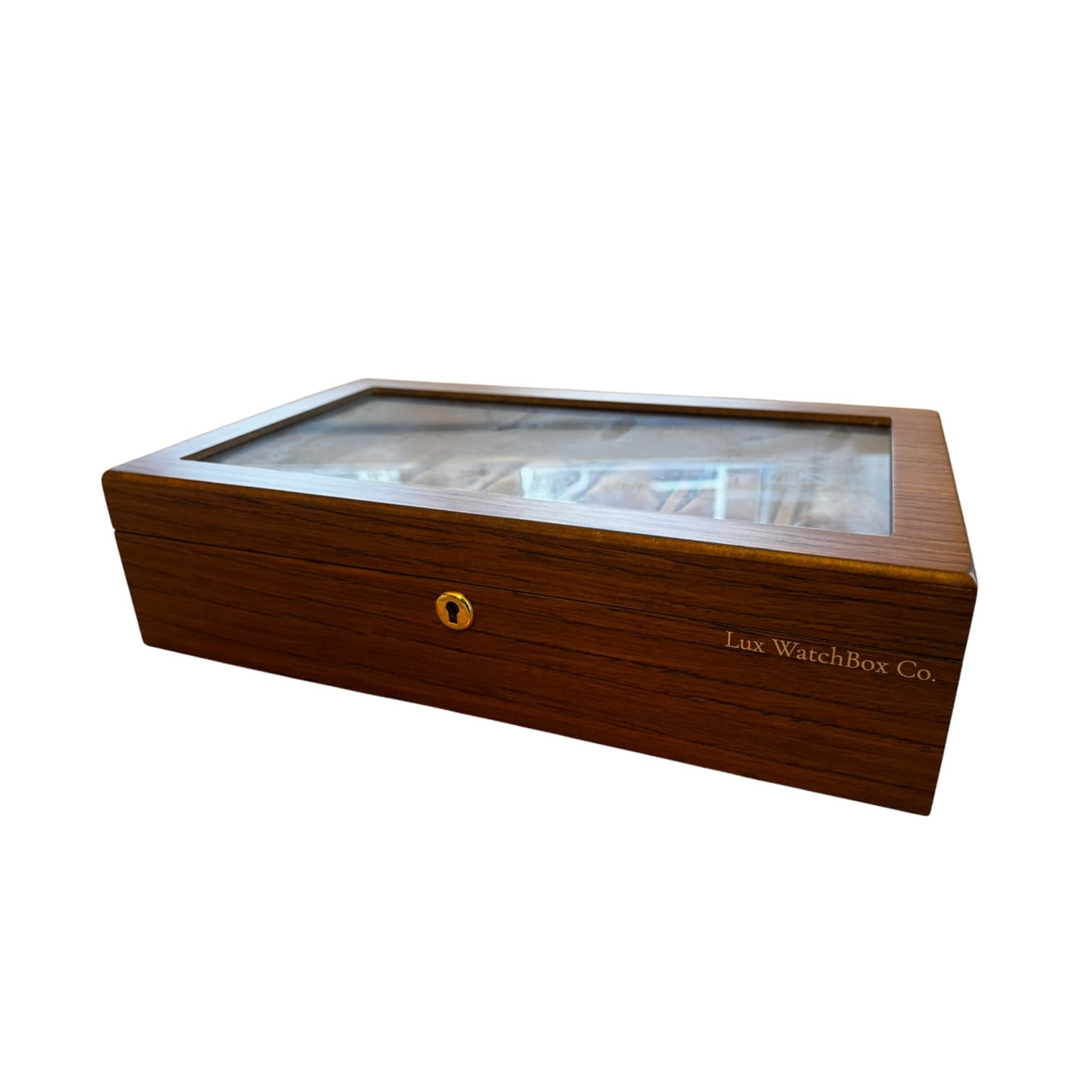 Lux Watch Box Co Watch Box 12 Heritage 12 Watch Box - Amber Chestnut