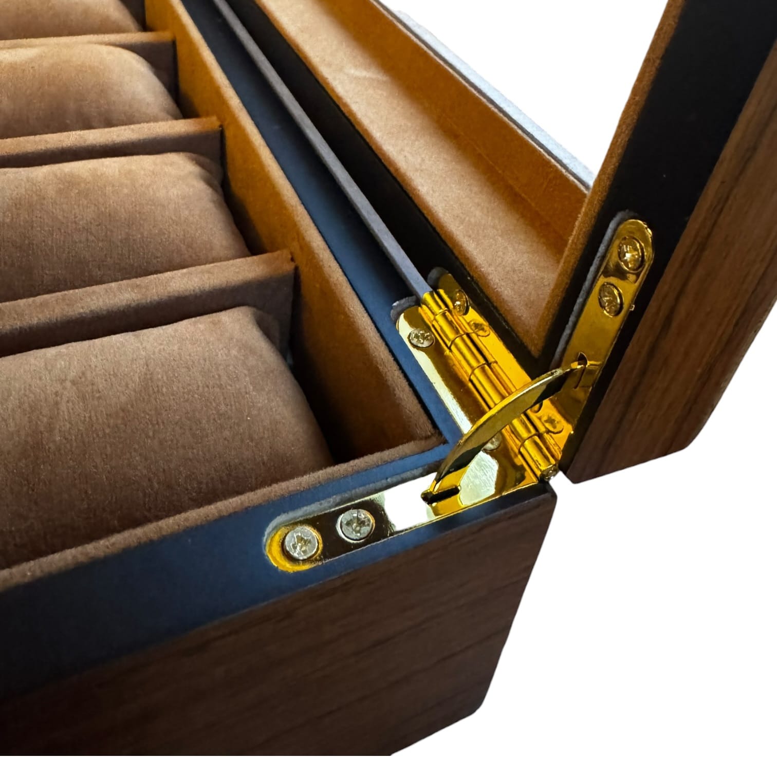 Lux Watch Box Co Watch Box 12 Heritage 12 Watch Box - Amber Chestnut