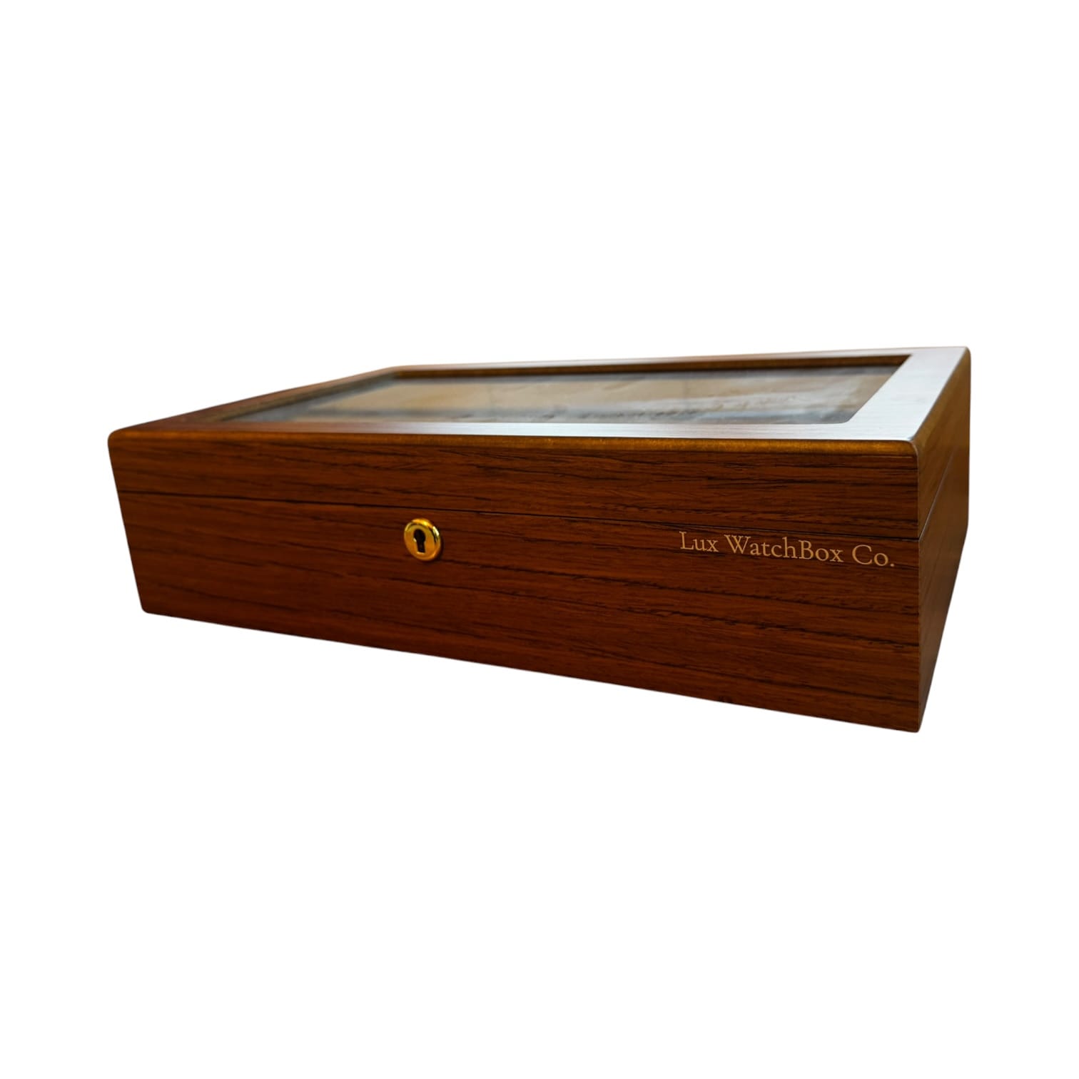 Lux Watch Box Co Watch Box 12 Heritage 12 Watch Box - Amber Chestnut
