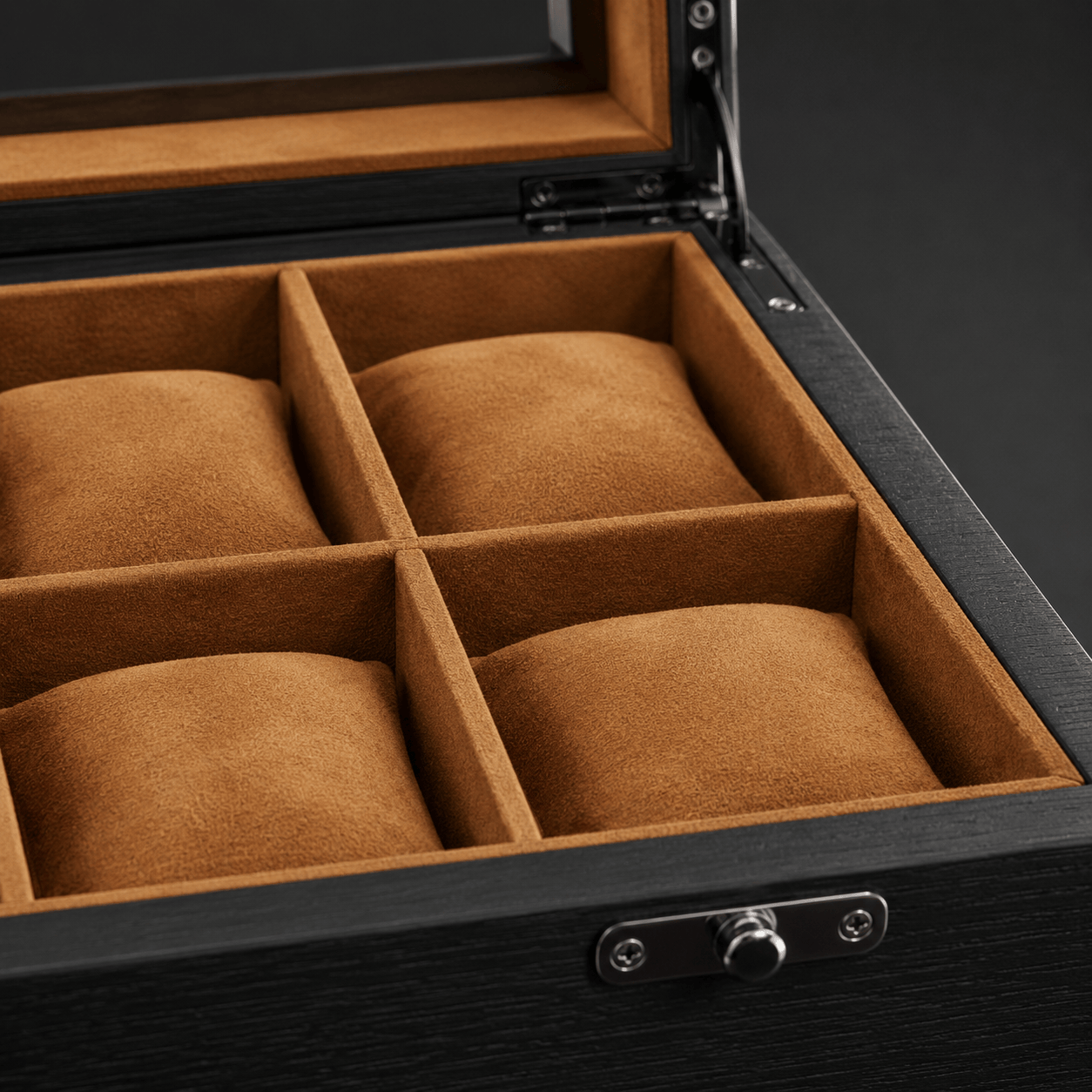 Lux Watch Box Co Watch Box 12 Signature 12 Watch Box - Piano Black