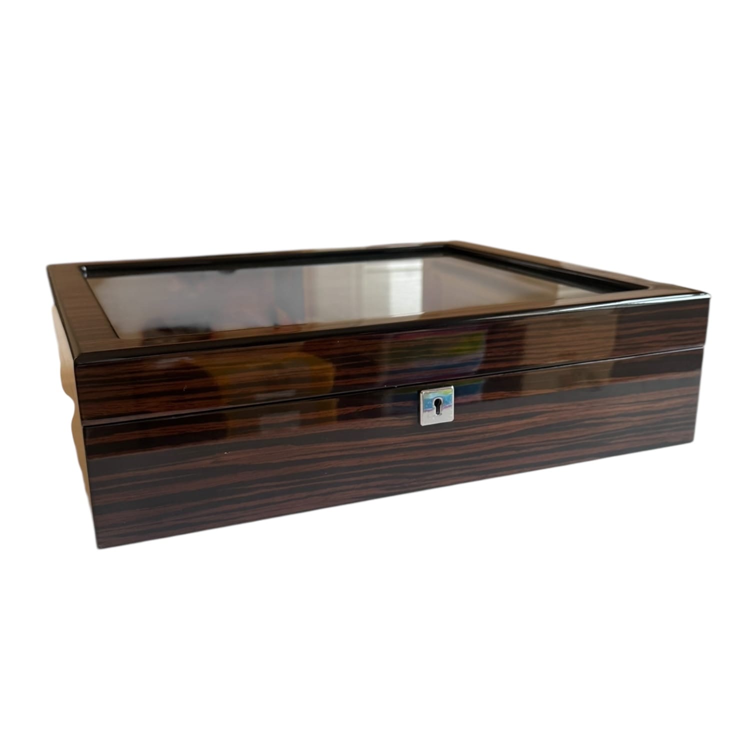 Lux Watch Box Co Watch Box 15 Heritage 15 Watch Box - Espresso Black