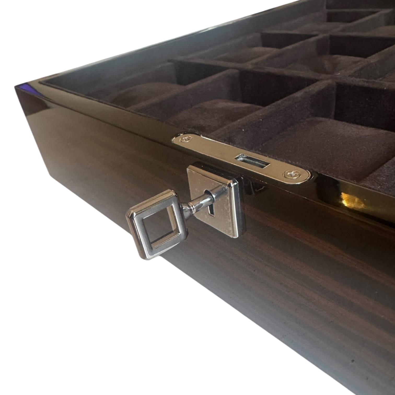 Lux Watch Box Co Watch Box 15 Heritage 15 Watch Box - Espresso Black