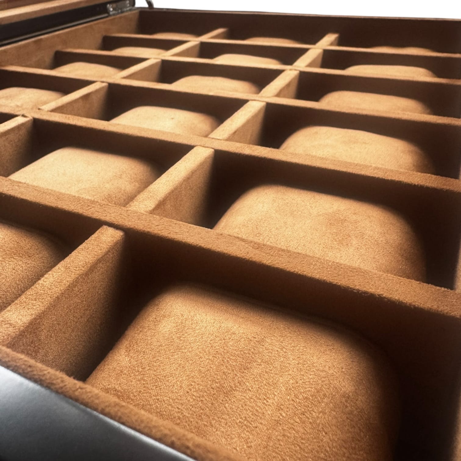 Lux Watch Box Co Watch Box 18 Heritage 18 Watch Box - Chestnut Brown