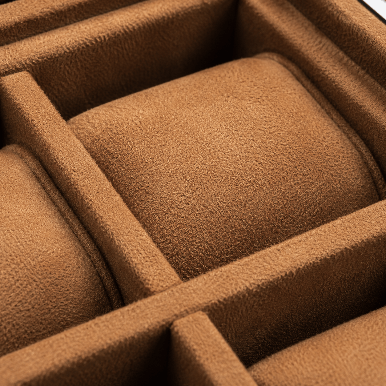 Lux Watch Box Co Watch Box 18 Heritage 18 Watch Box - Chestnut Brown