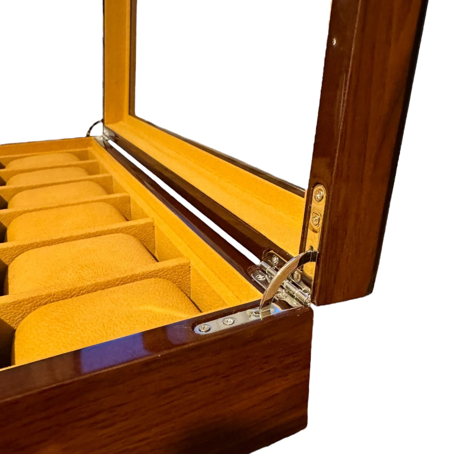 Lux Watch Box Co Watch Box 18 Heritage 18 Watch Box - Walnut Lacquer