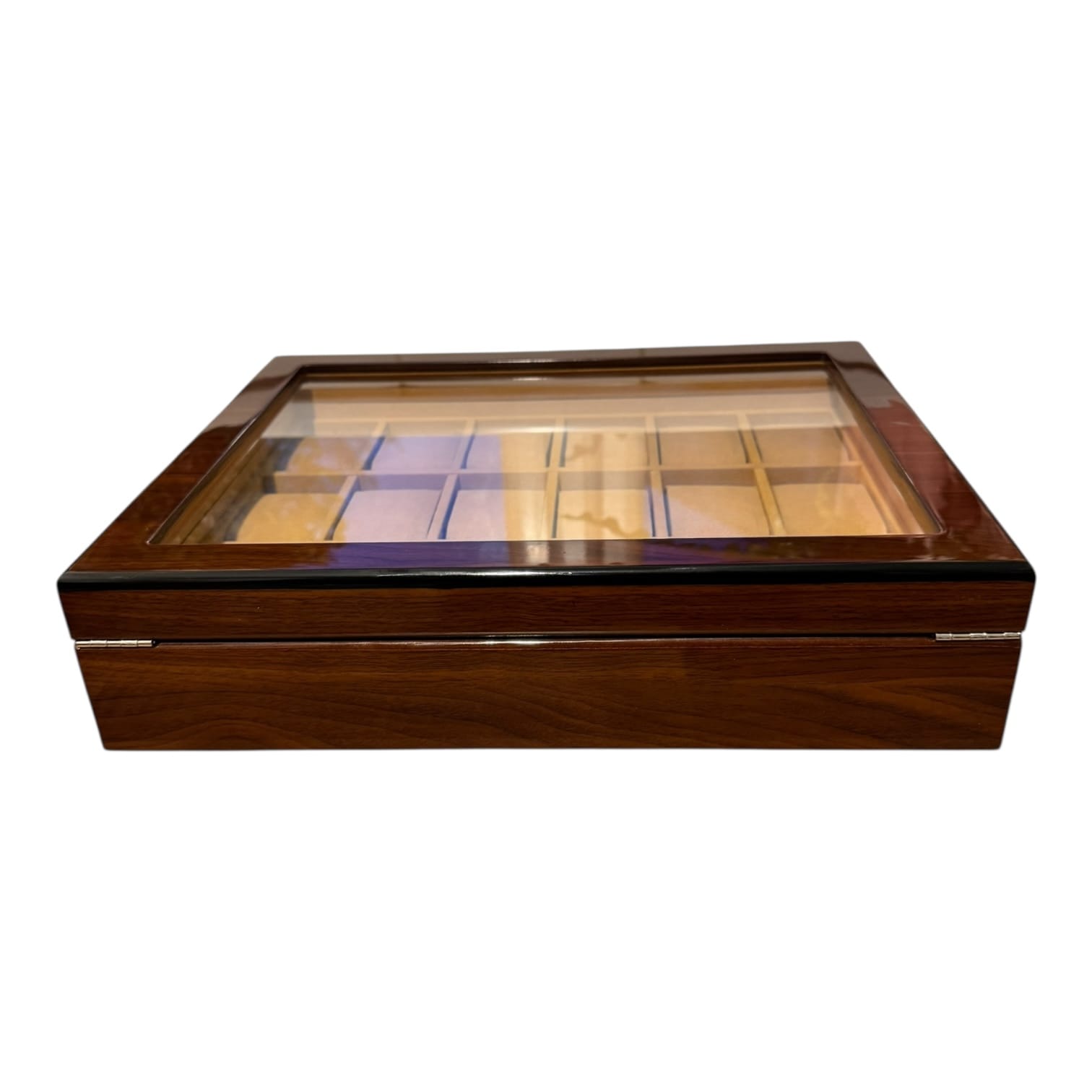 Lux Watch Box Co Watch Box 18 Heritage 18 Watch Box - Walnut Lacquer