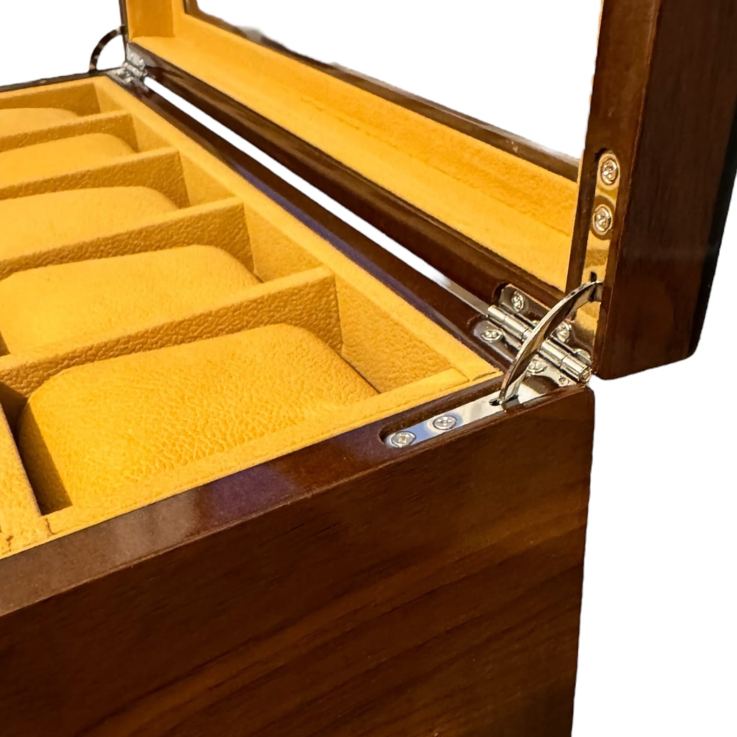 Lux Watch Box Co Watch Box 20 Heritage 20 Watch Box - Walnut Lacquer