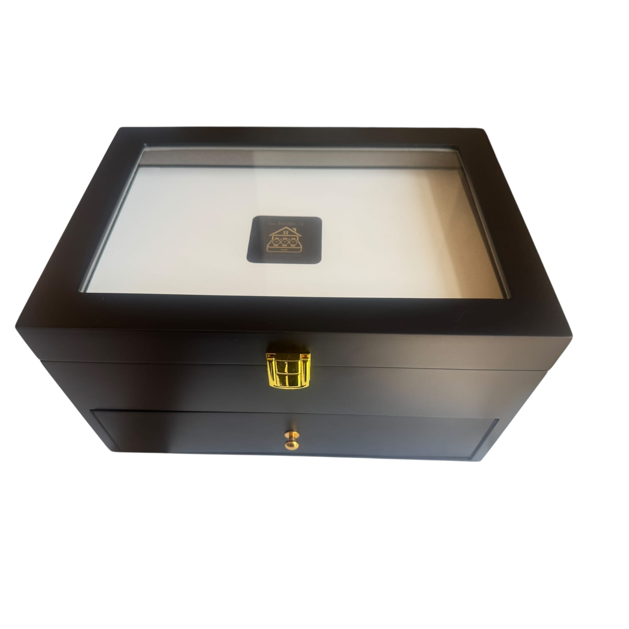 Lux Watch Box Co Watch Box 20 Signature 20 Watch Box - Piano Black