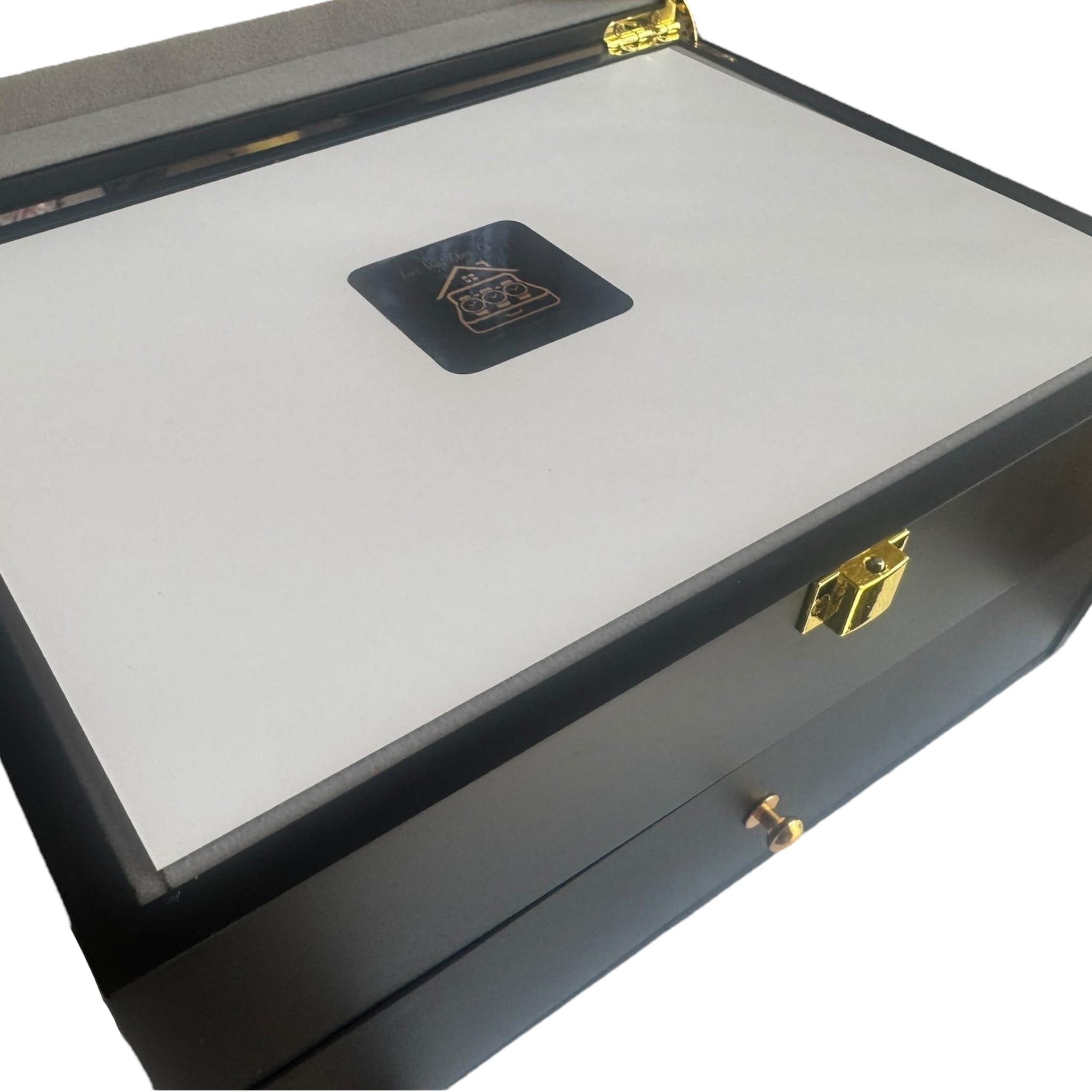 Lux Watch Box Co Watch Box 20 Signature 20 Watch Box - Piano Black