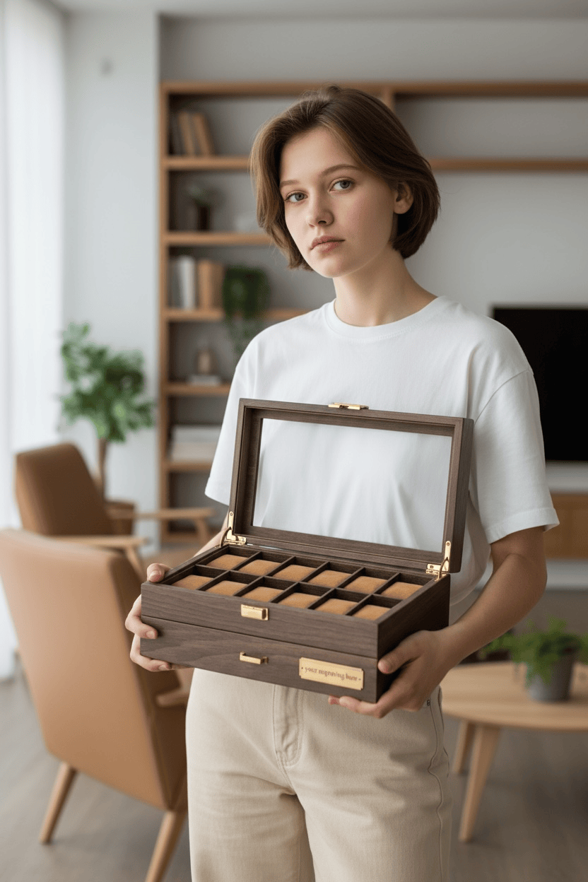 Lux Watch Box Co Watch Box 24 Signature 24 Watch Box - Hampton Brown