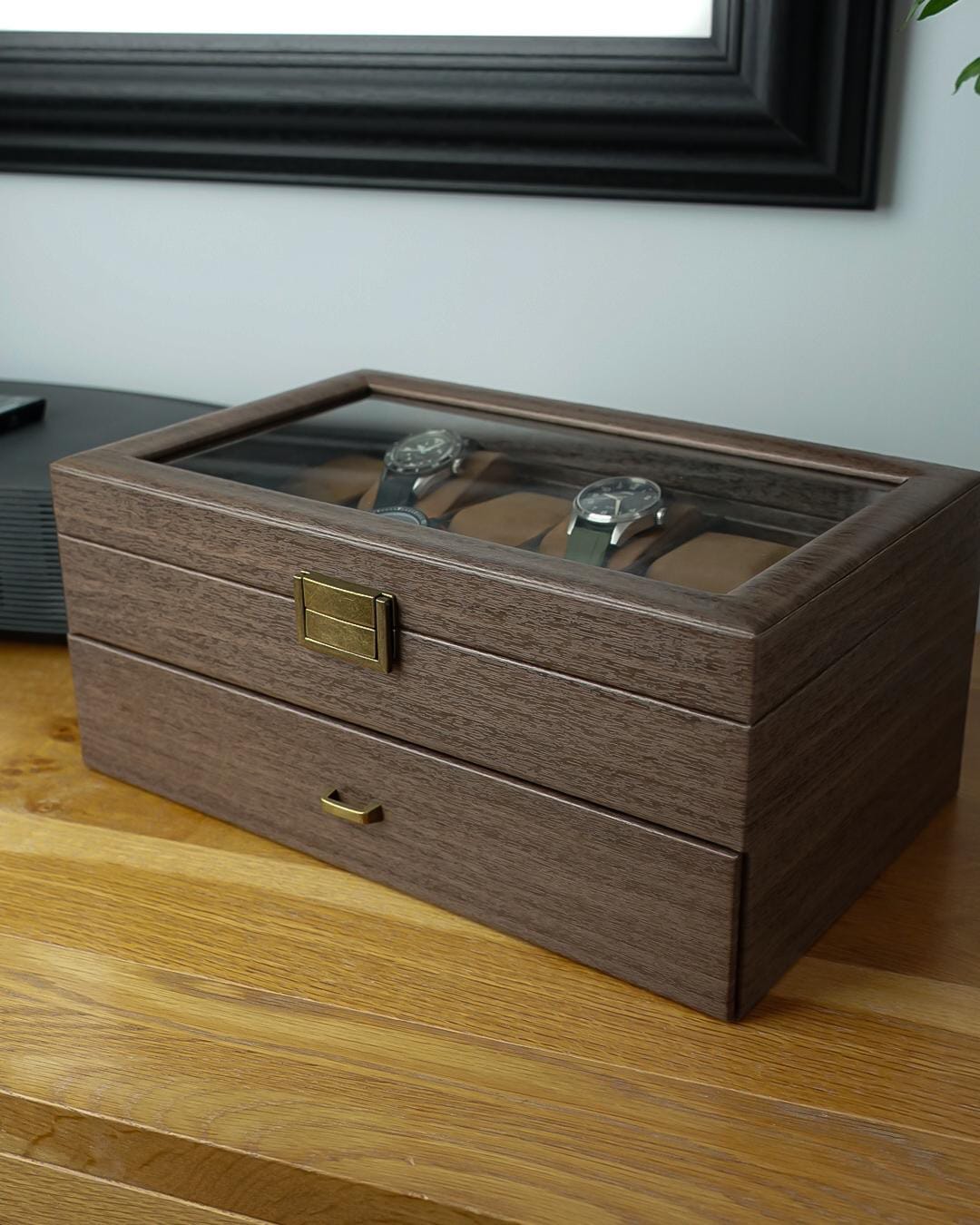 Lux Watch Box Co Watch Box 24 Signature 24 Watch Box - Hampton Brown