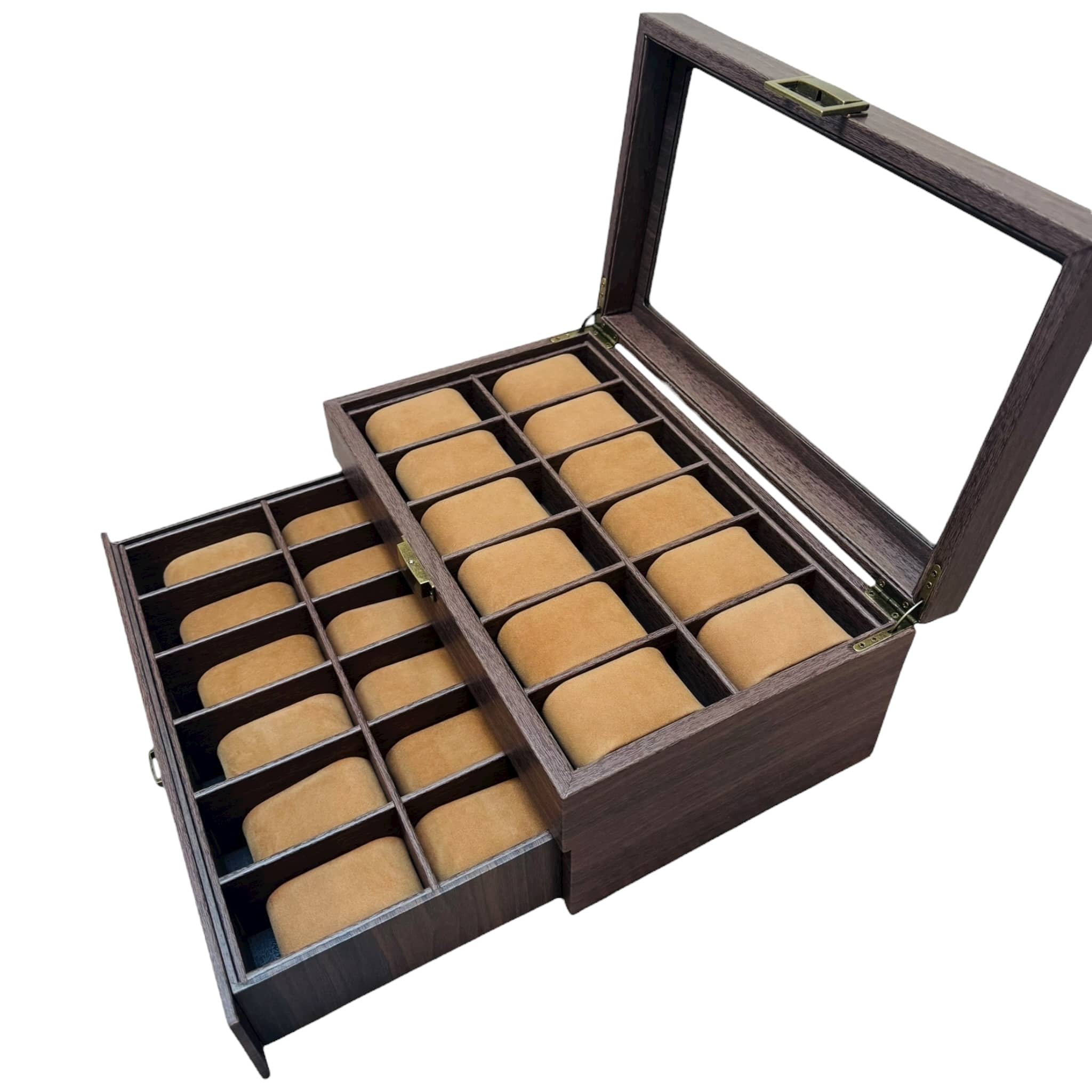 Lux Watch Box Co Watch Box 24 Signature 24 Watch Box - Hampton Brown