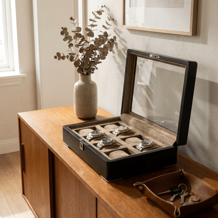 Lux Watch Box Co Watch Box 8 Archivist 8 Watch Box