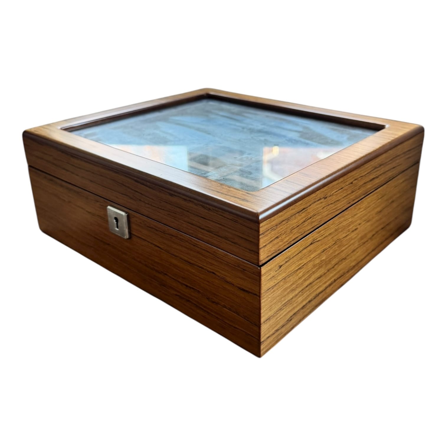 Lux Watch Box Co Watch Box 8 Heritage 8 Watch Box - Chestnut Brown
