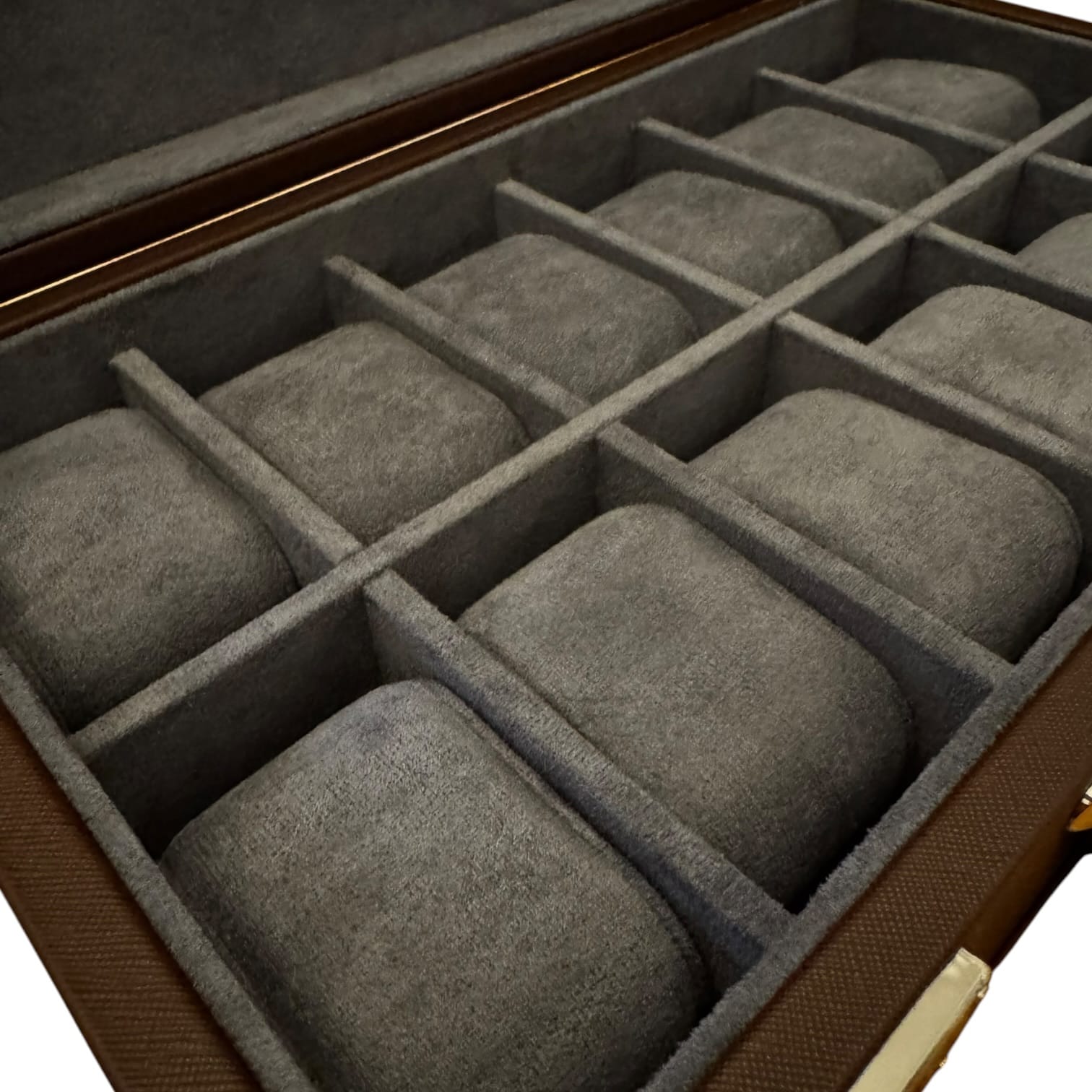 Lux Watch Box Co Watch Box Mayfair Attaché 12 Watch Case