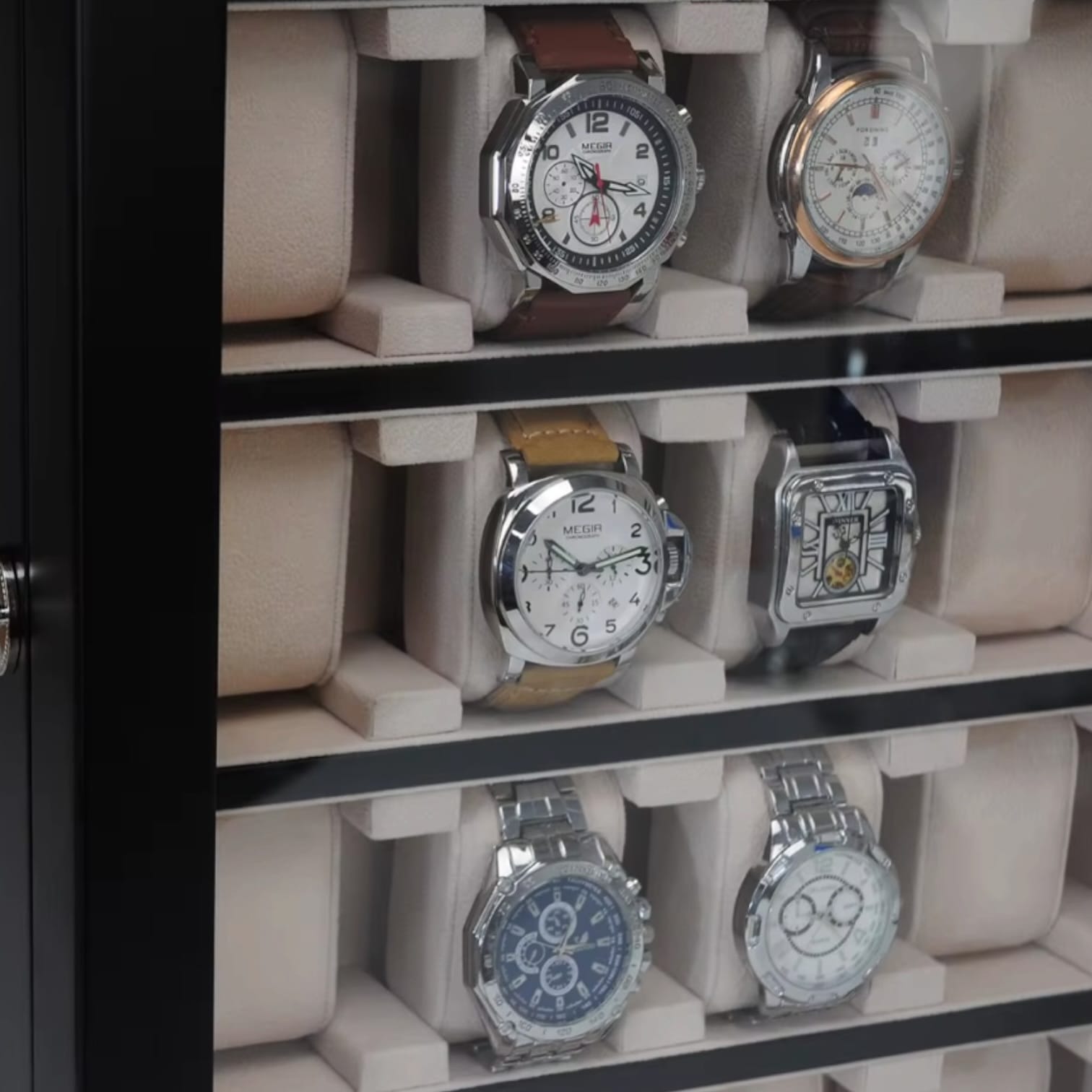Lux Watch Box Co Watch Display Galleria Watch Frame