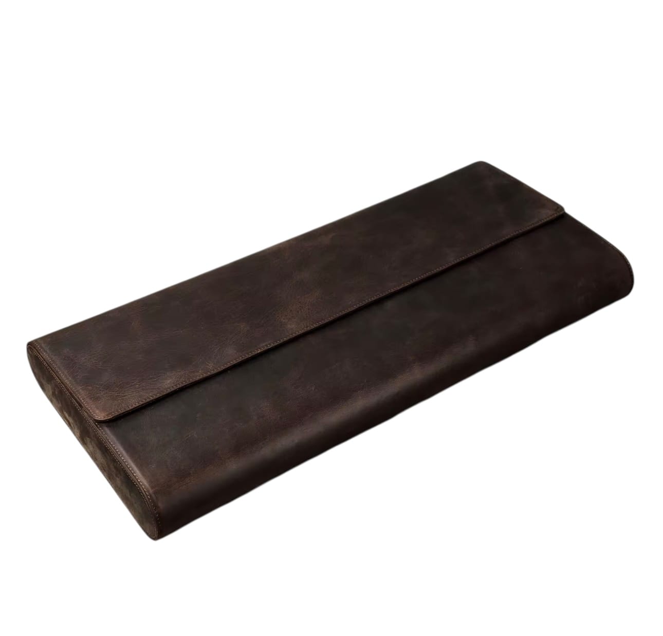 Lux Watch Box Co Watch Portfolio 24 Burlington 24 Watch Portfolio - Bourbon Leather