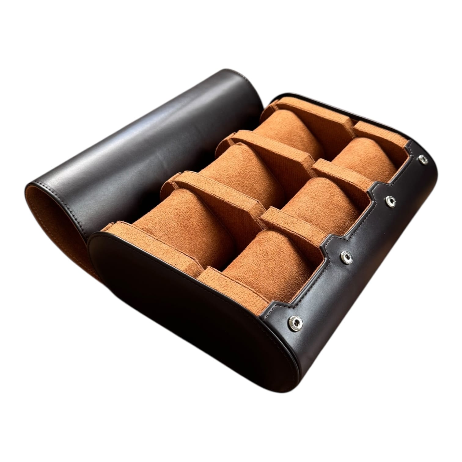 Lux Watch Box Co Watch Roll 6 Voyage 6 Watch Roll - Desert Tan