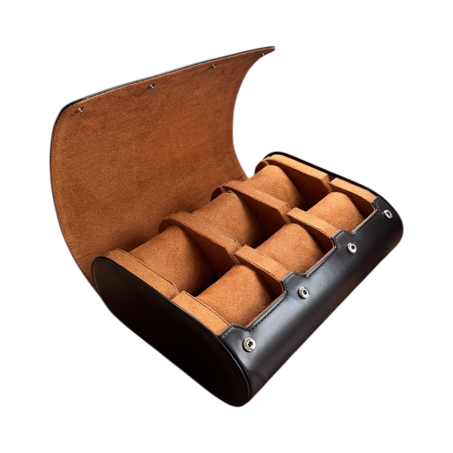 Lux Watch Box Co Watch Roll 6 Voyage 6 Watch Roll - Desert Tan