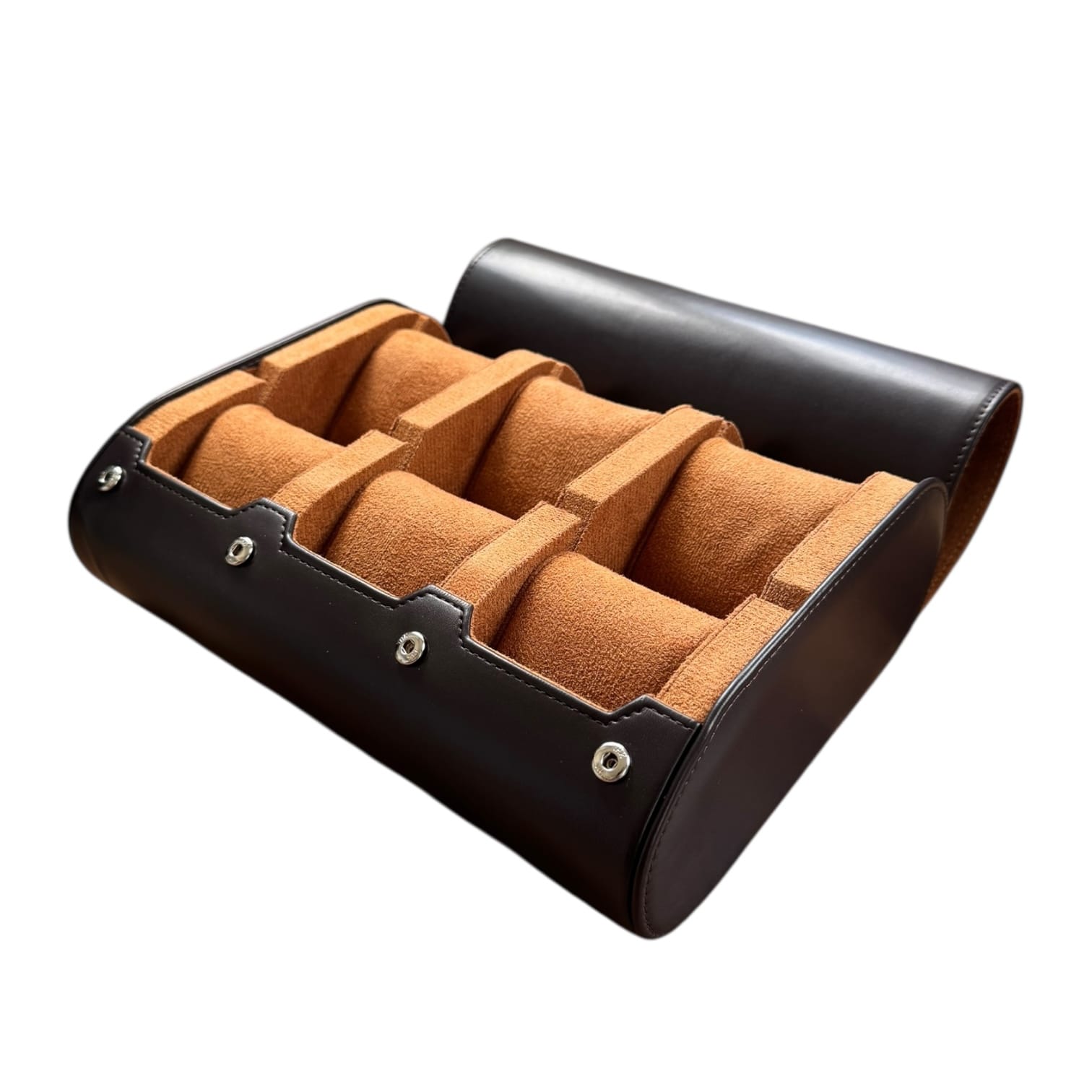 Lux Watch Box Co Watch Roll 6 Voyage 6 Watch Roll - Desert Tan